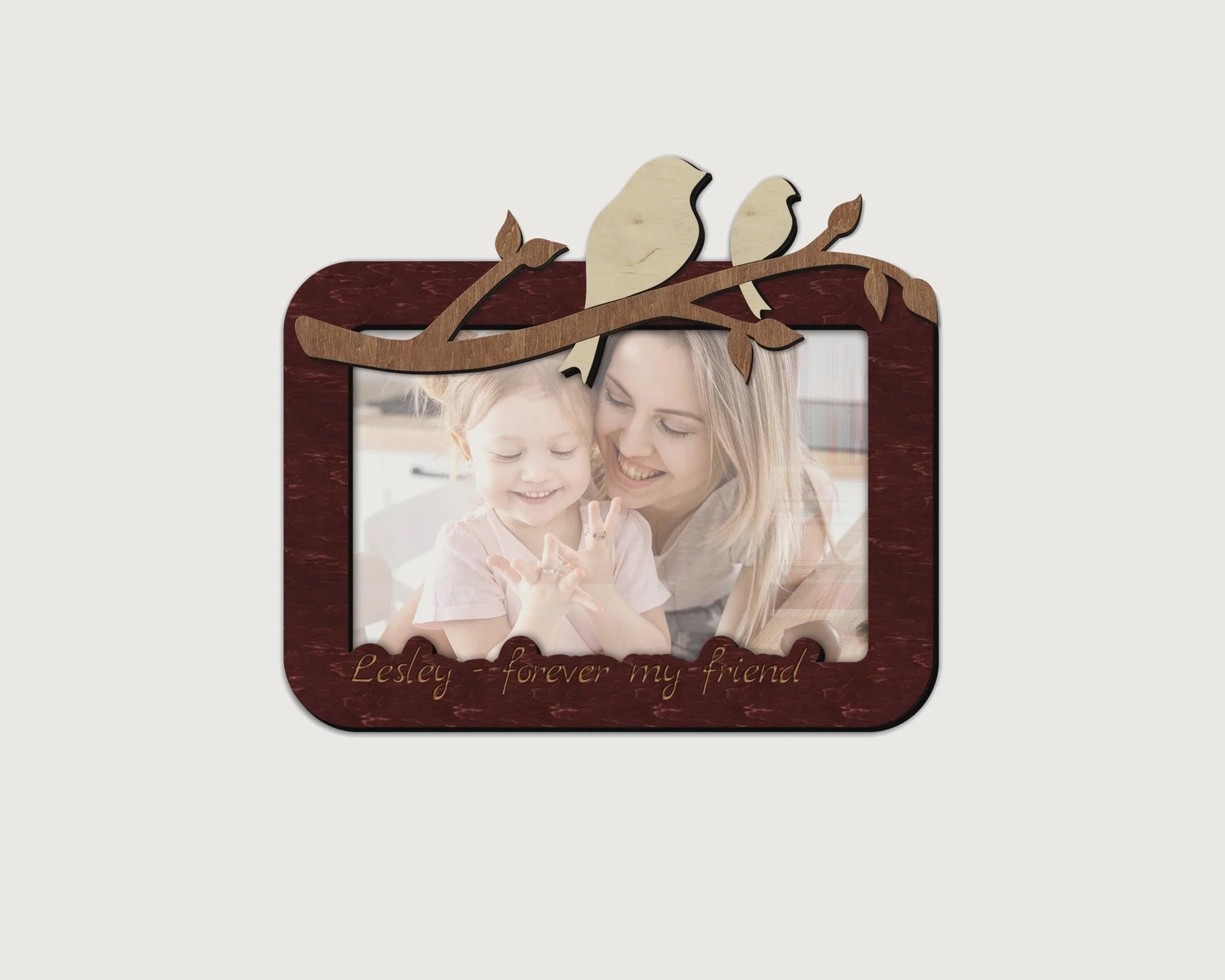 Bird-themed Photo Frame | Forever my Friend Sign - The Frame Depot