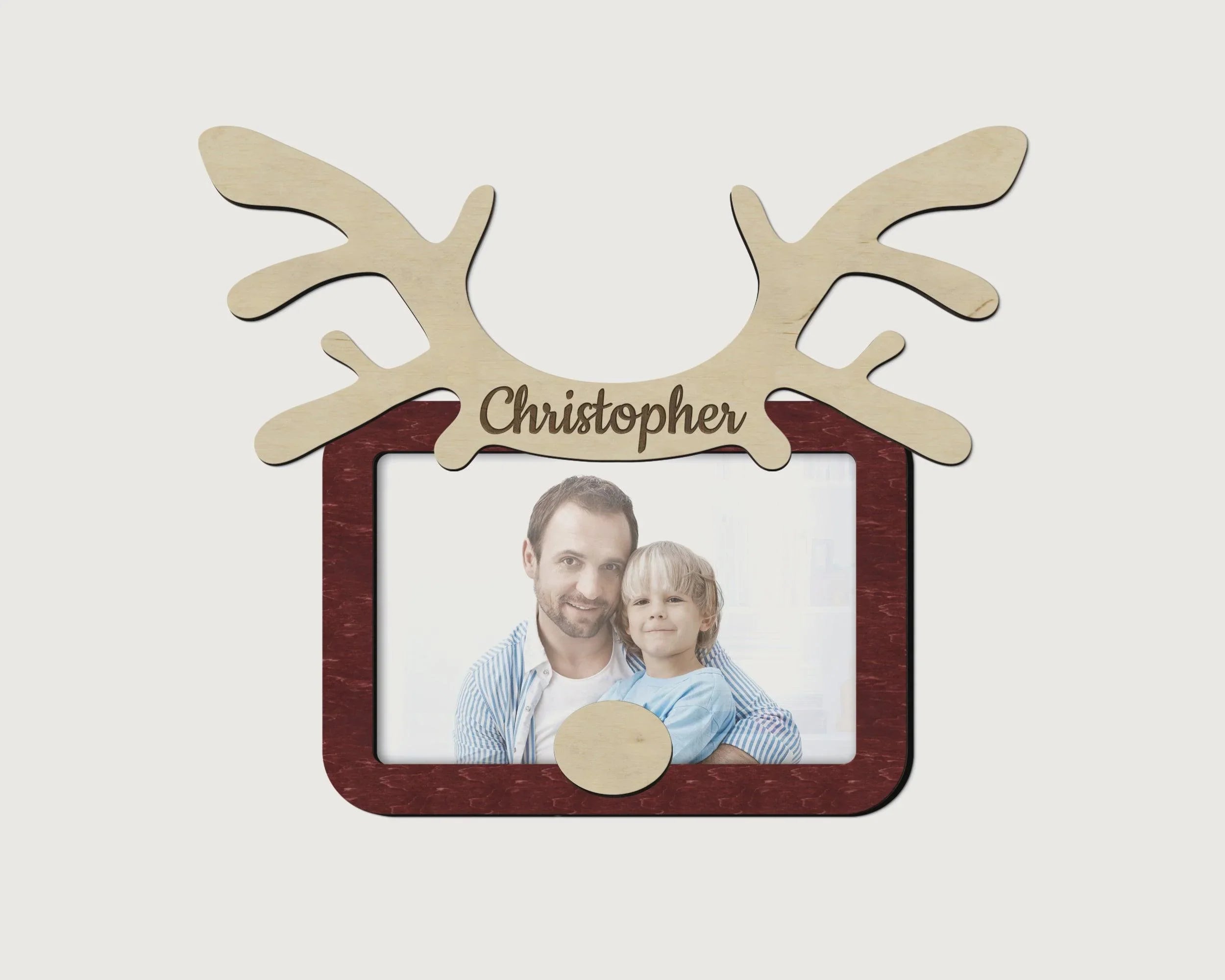 Reindeer Photo Frame | Rudolph Deer Picture Frame - The Frame Depot