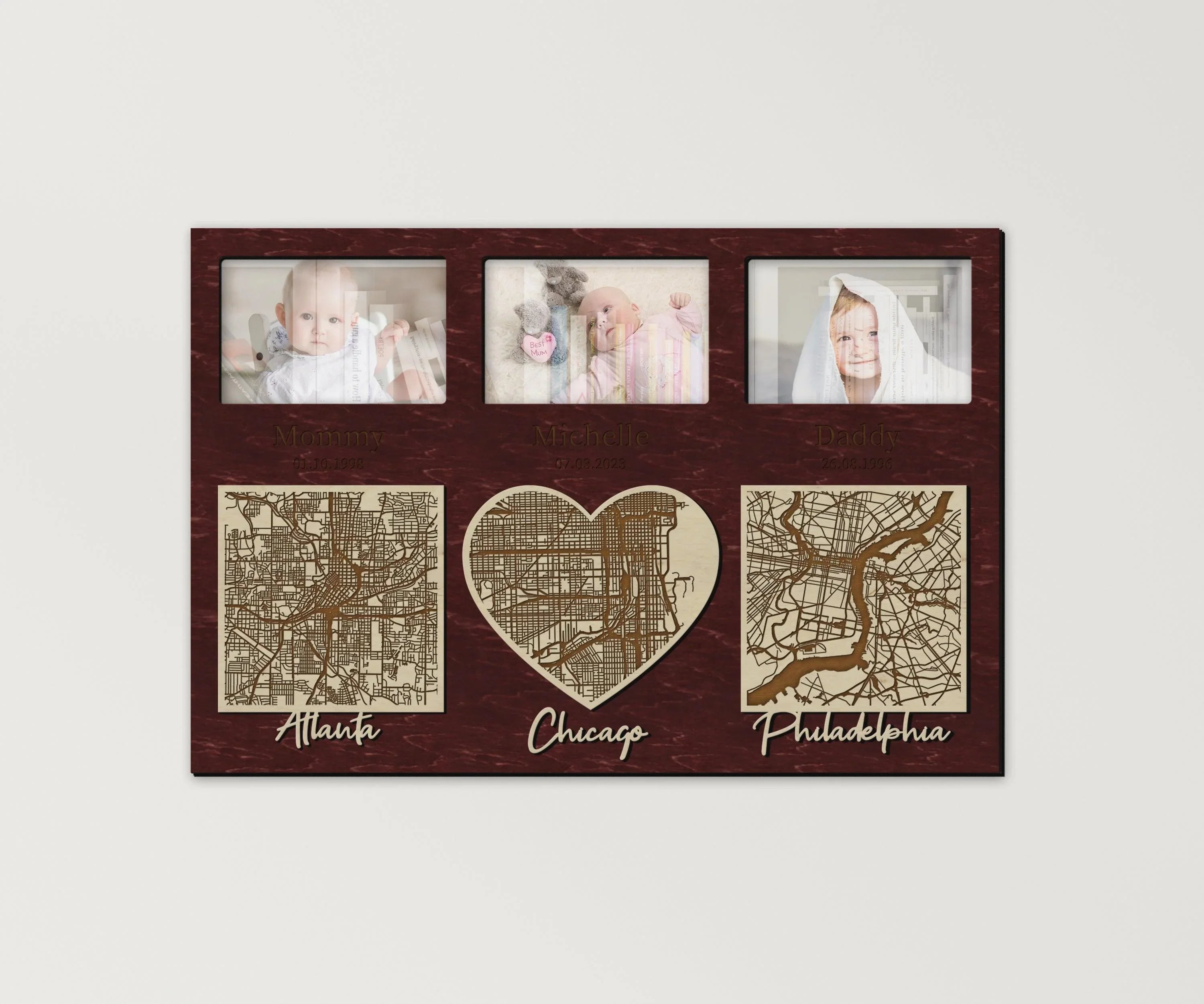 City Skyline Photo Frame | Picture Collage - The Frame Depot