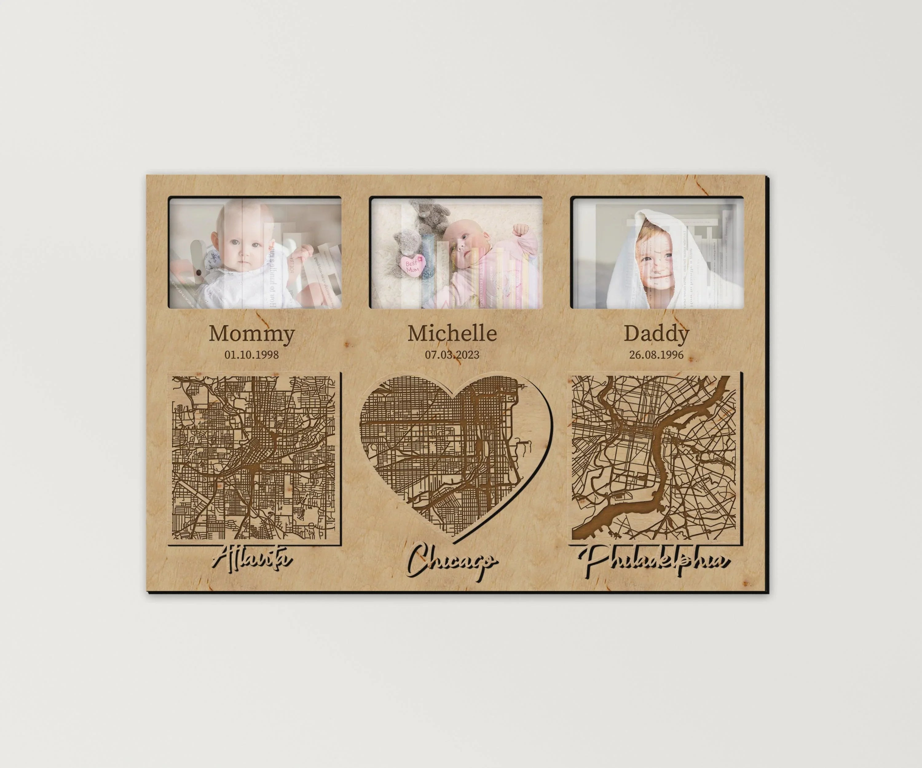 City Skyline Photo Frame | Picture Collage - The Frame Depot