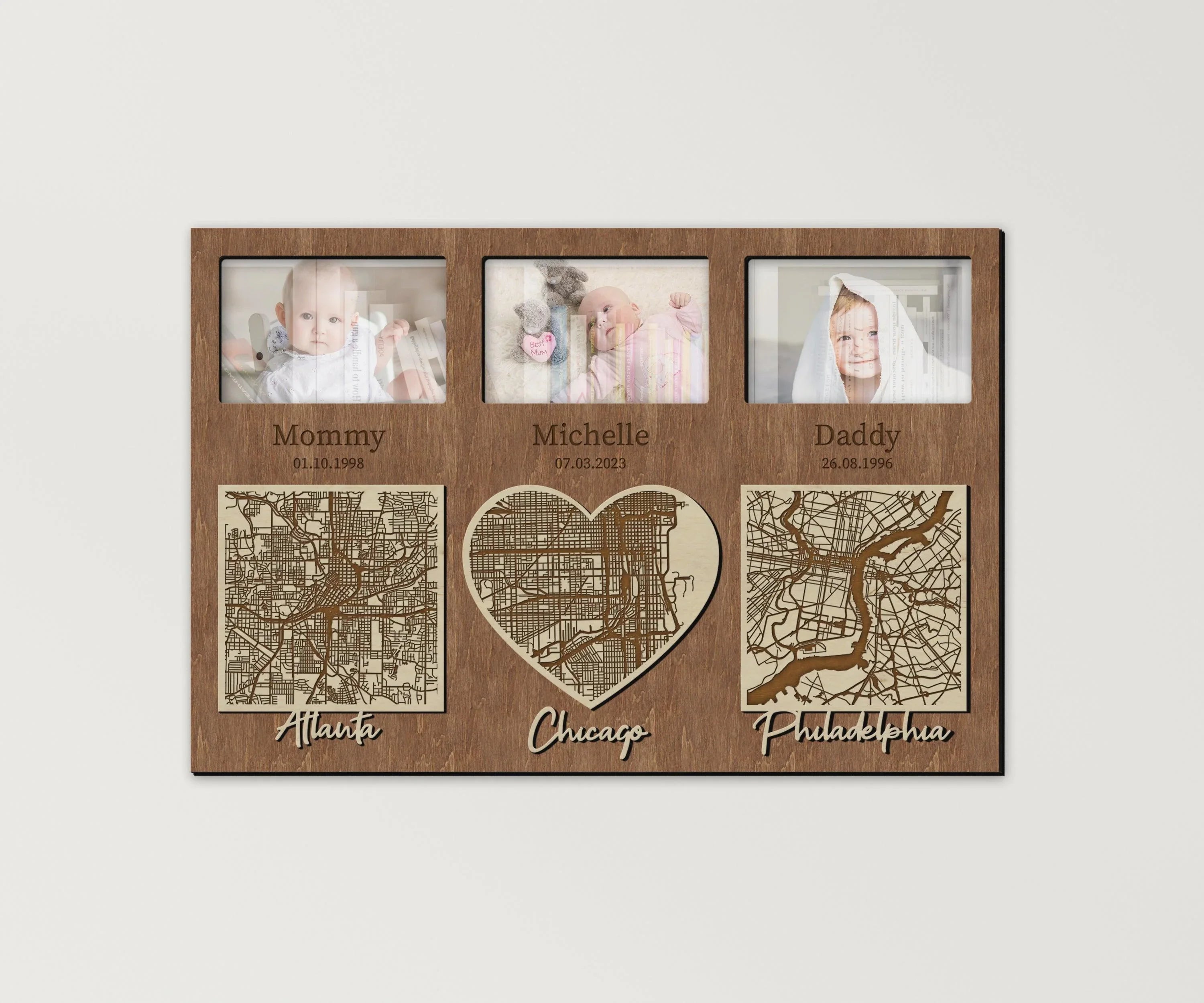City Skyline Photo Frame | Picture Collage - The Frame Depot