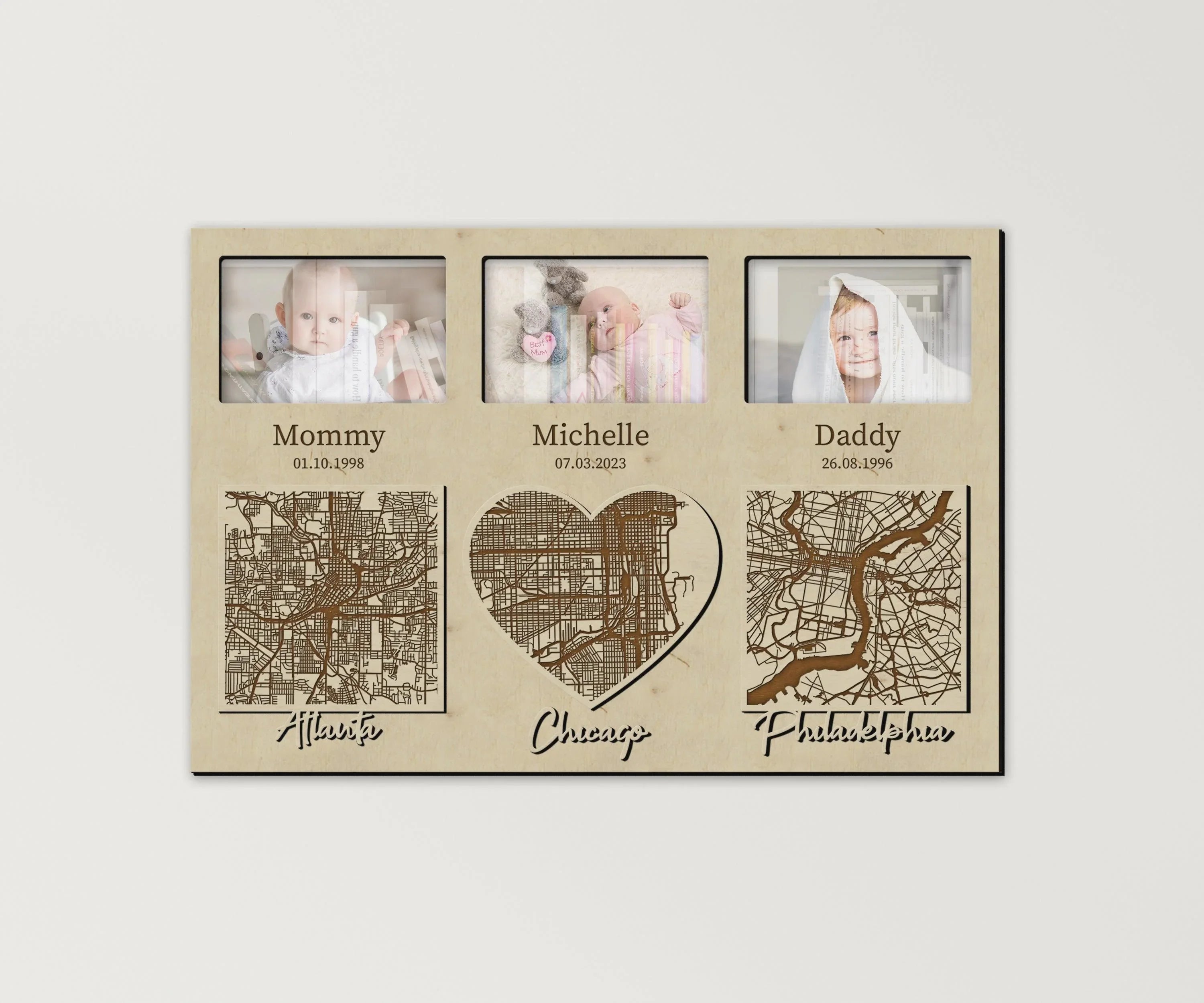 City Skyline Photo Frame | Picture Collage - The Frame Depot