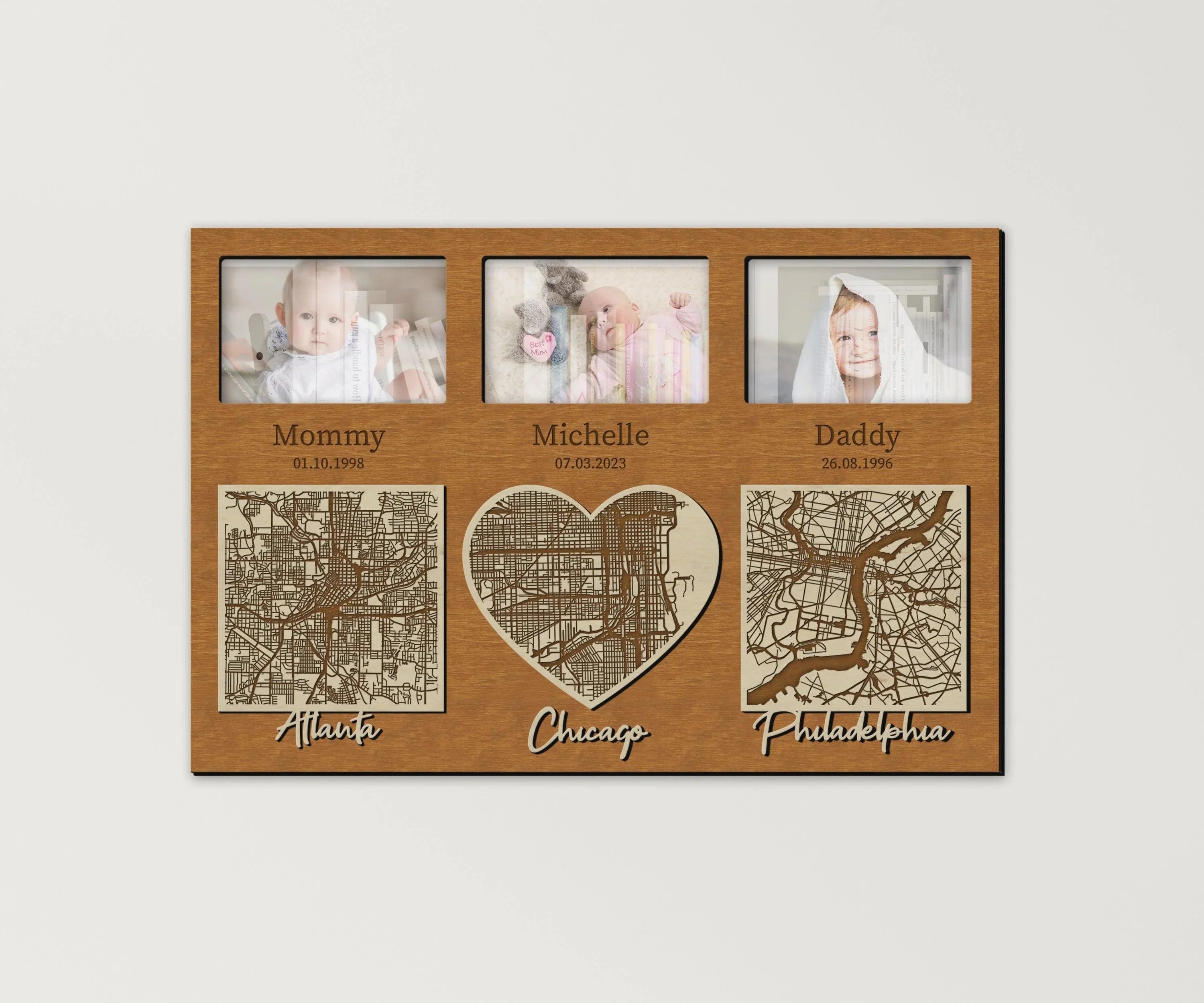 City Skyline Photo Frame | Picture Collage - The Frame Depot