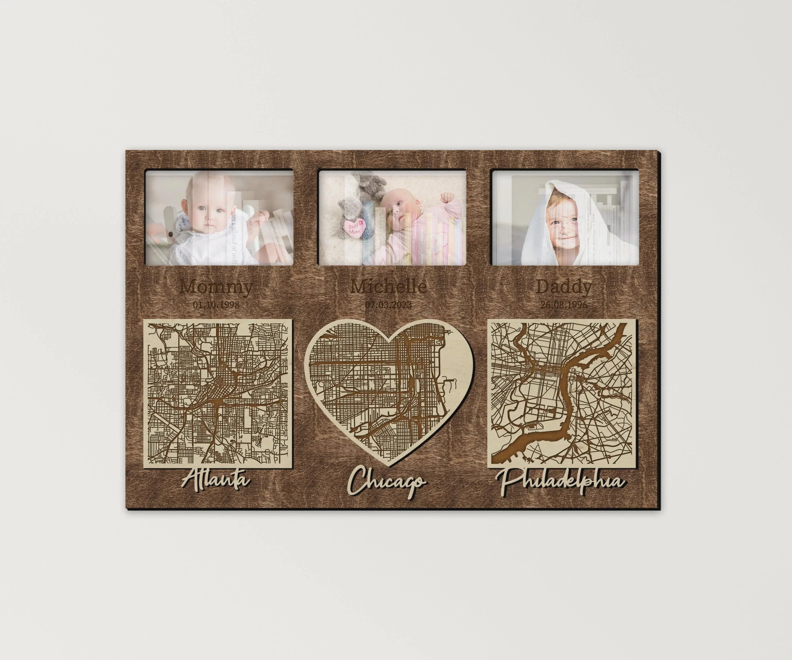 City Skyline Photo Frame | Picture Collage - The Frame Depot