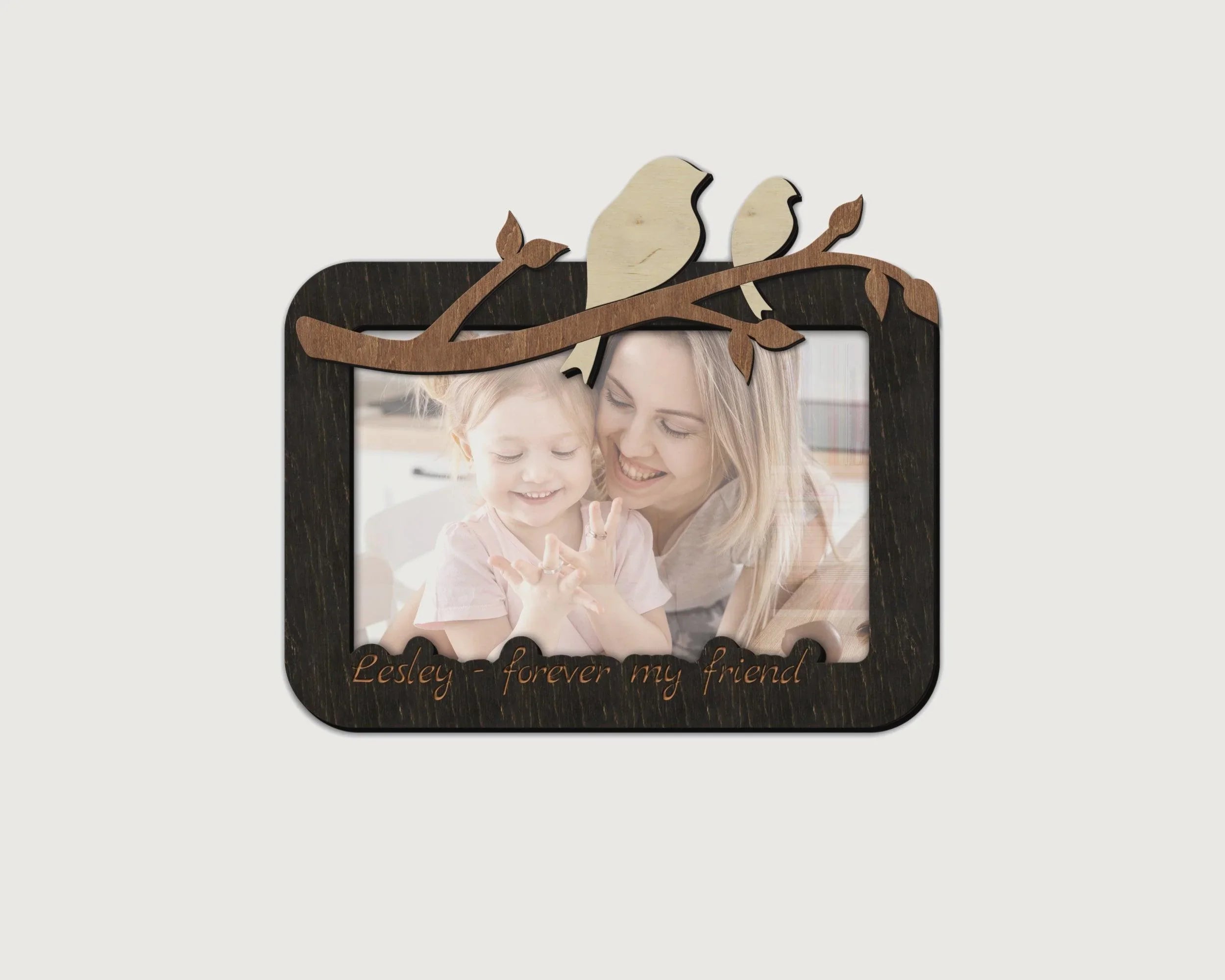 Bird-themed Photo Frame | Forever my Friend Sign - The Frame Depot