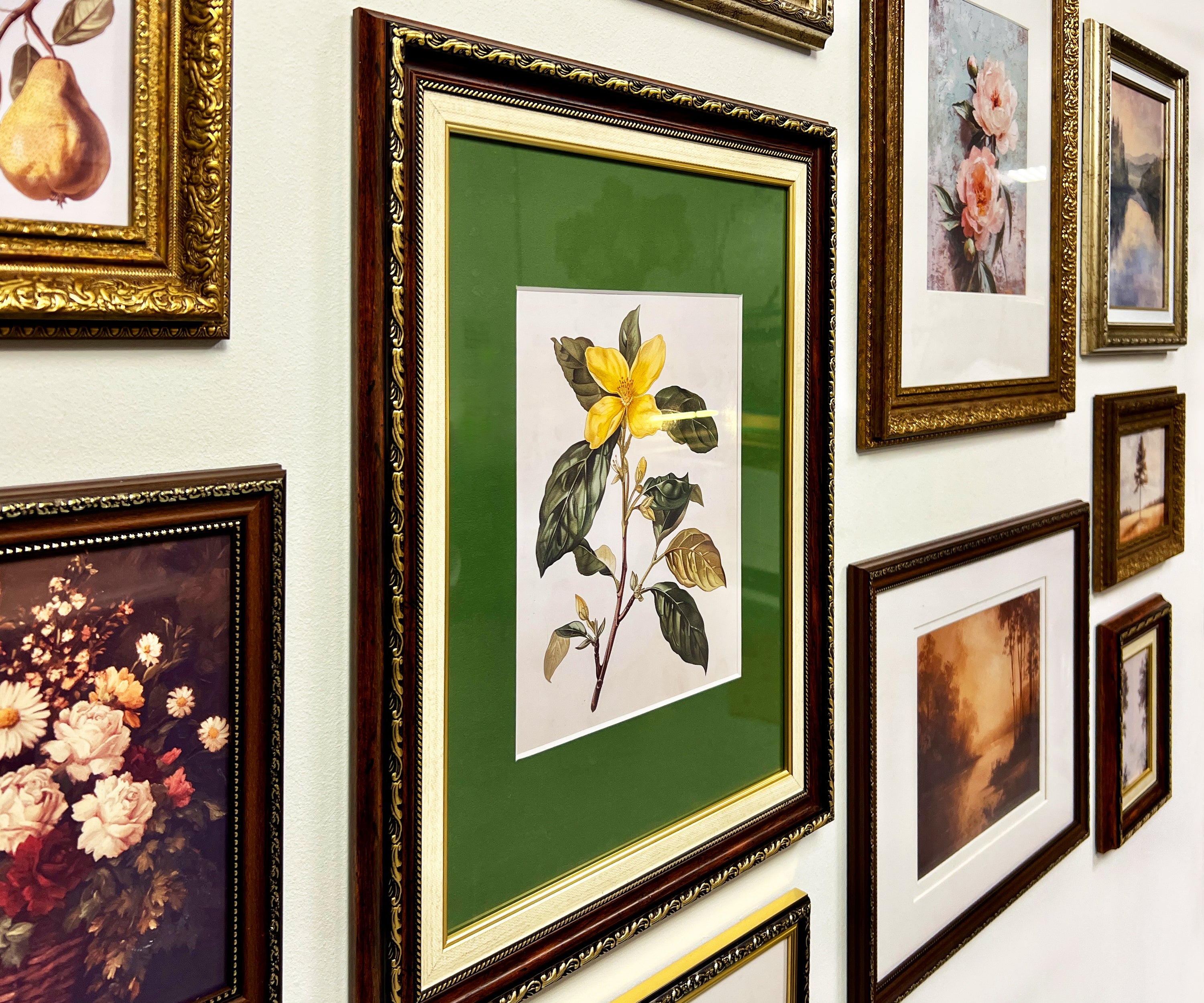 Dark Ornate Gallery Wall Frames Set – Victorian-Inspired Picture Frames