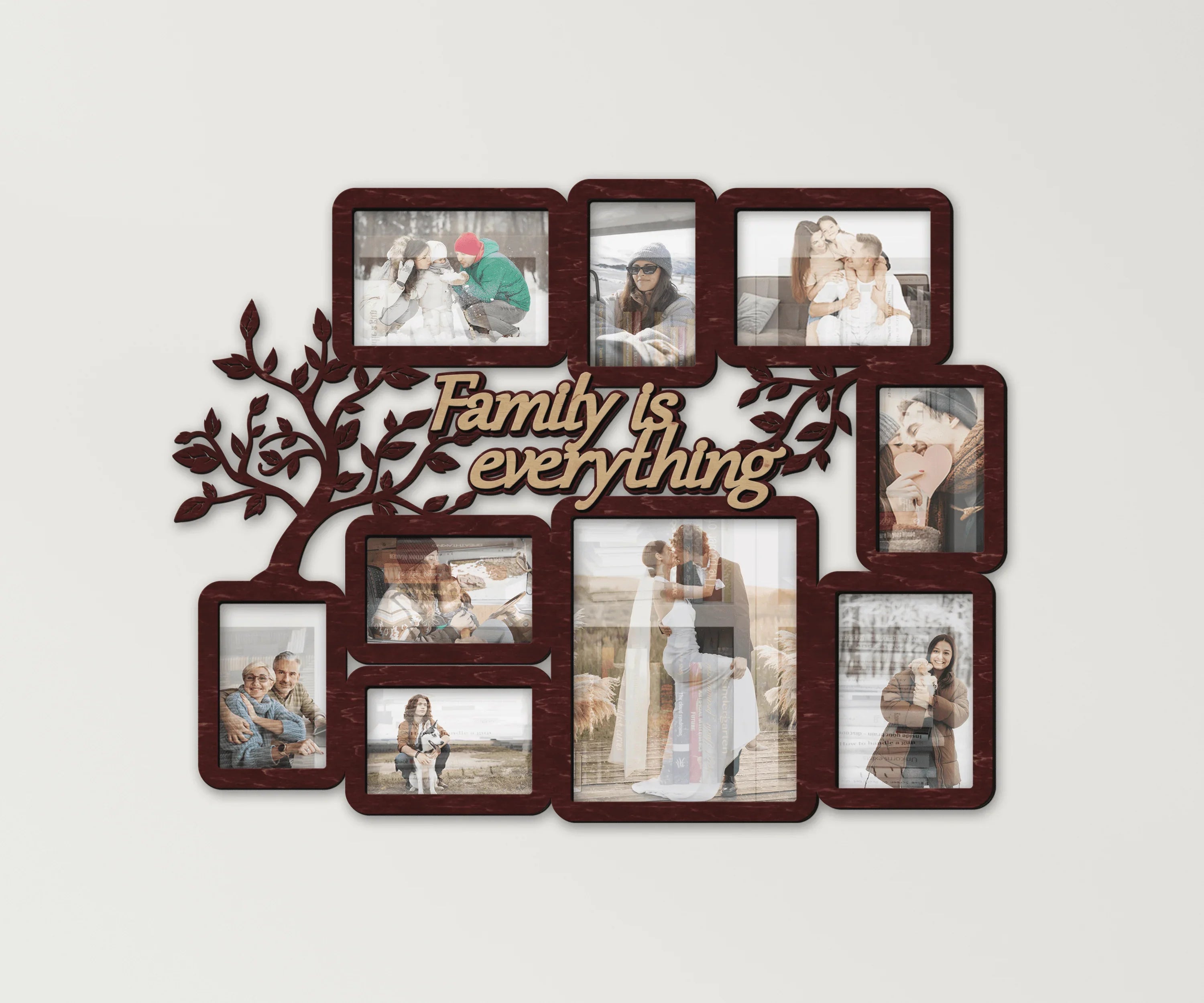 Family Collage Picture Frame | Custom Photo Frames - The Frame Depot
