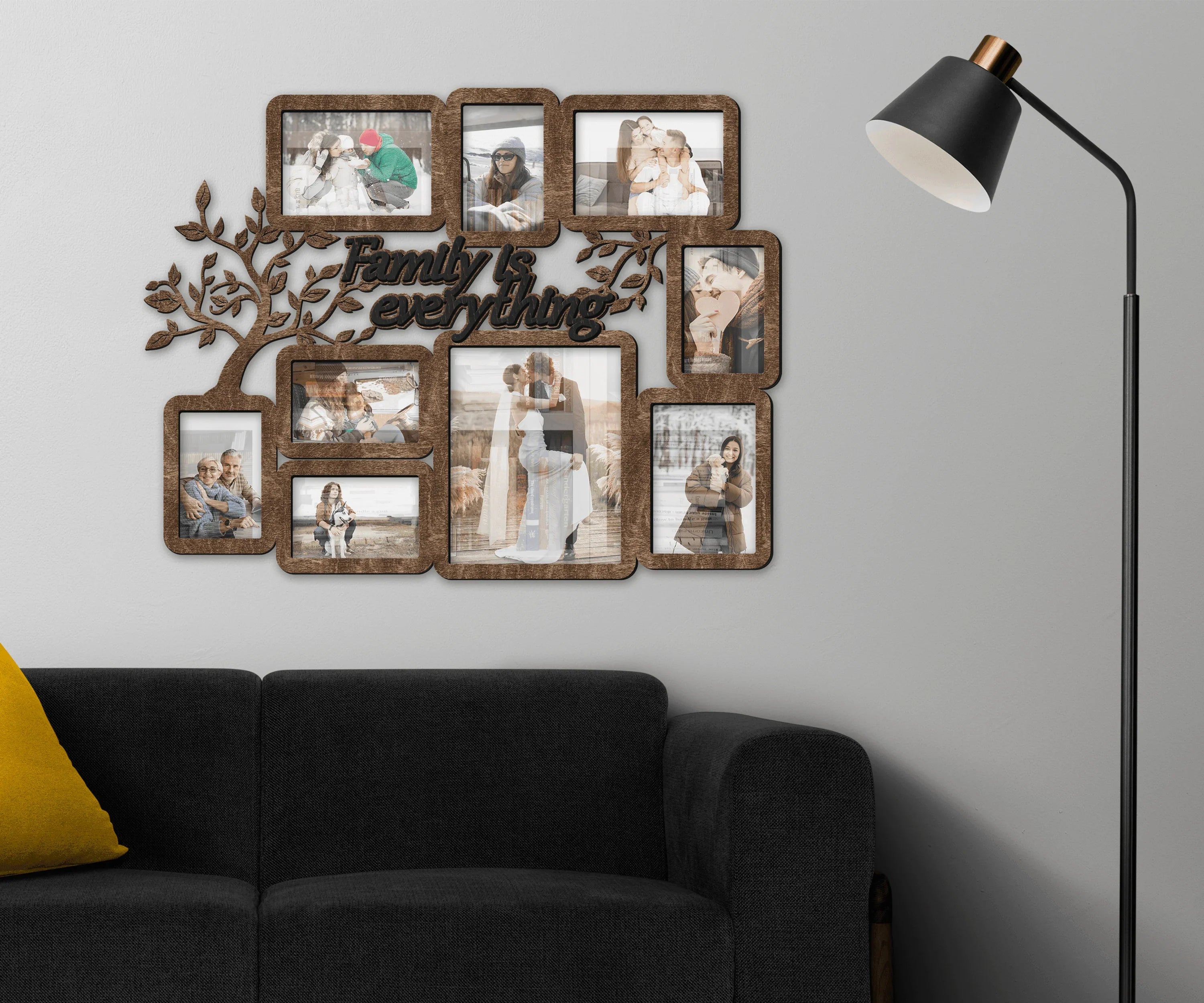 Family Collage Picture Frame | Custom Photo Frames - The Frame Depot