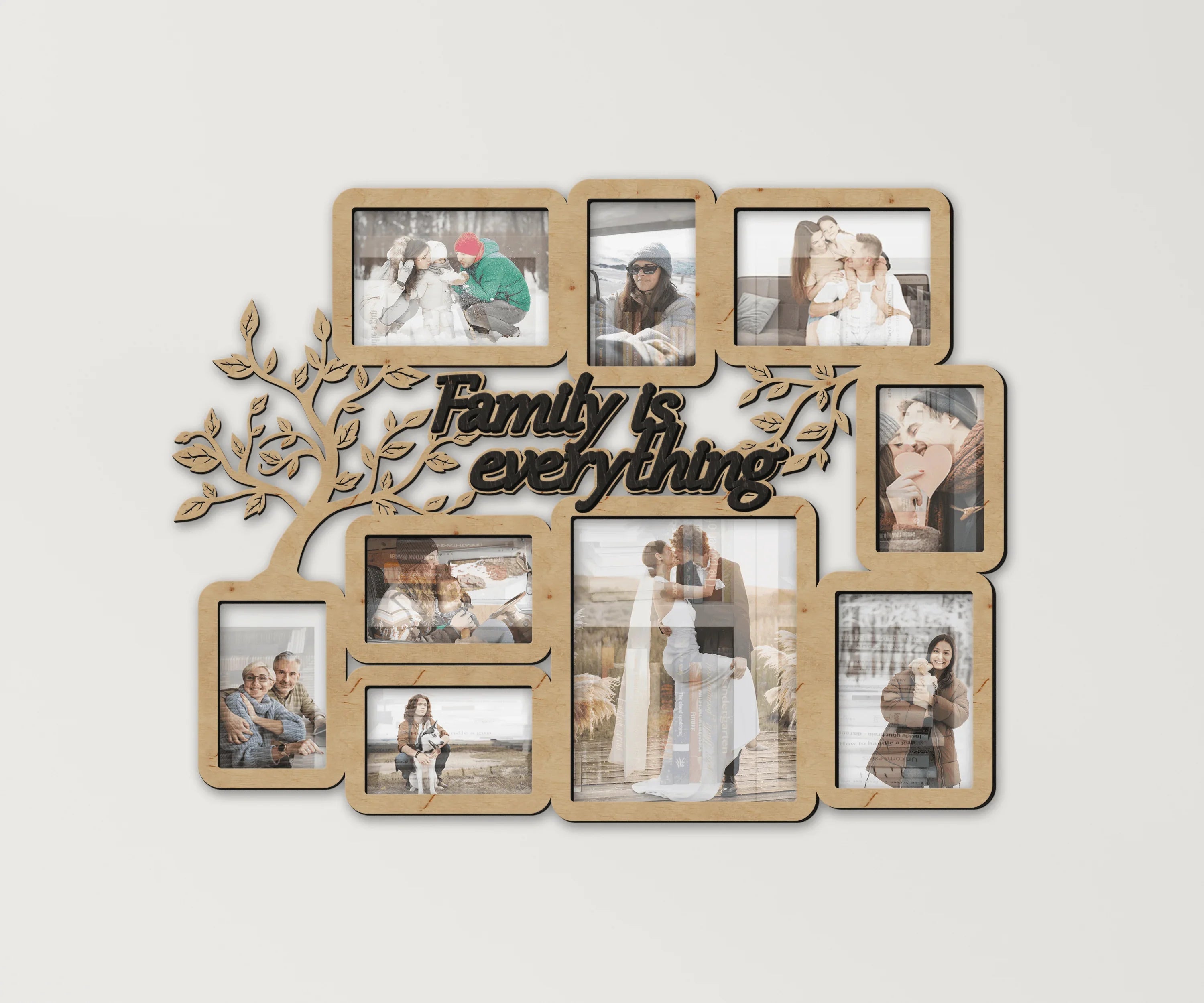 Family Collage Picture Frame | Custom Photo Frames - The Frame Depot