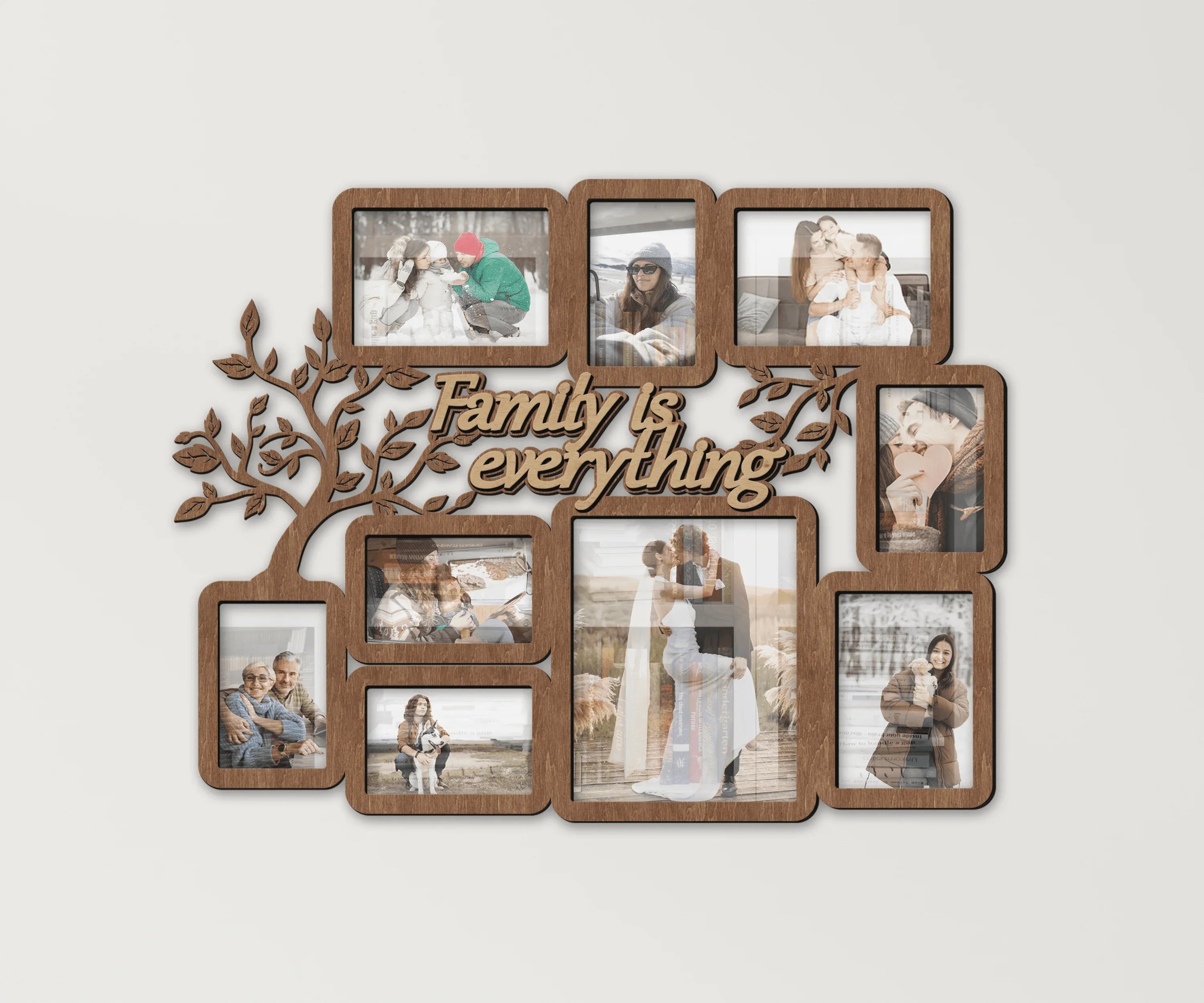 Family Collage Picture Frame | Custom Photo Frames - The Frame Depot