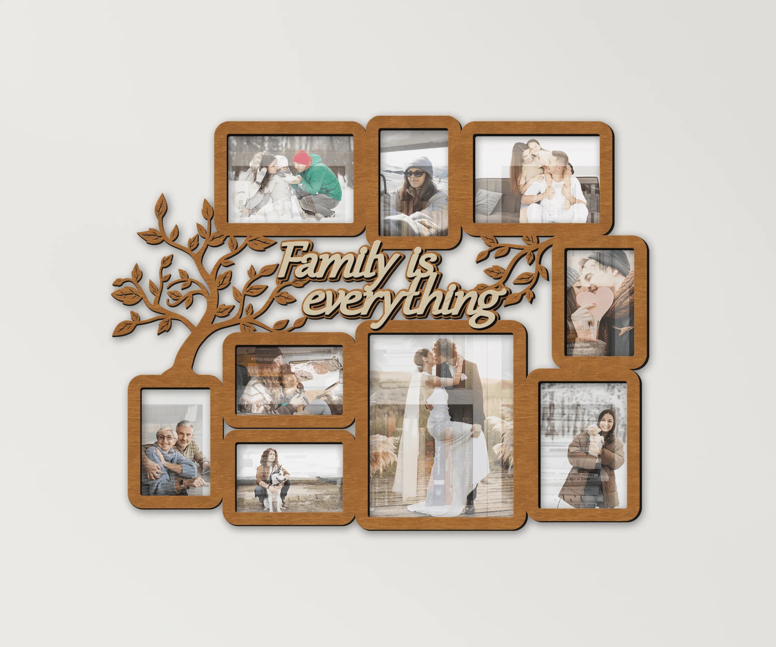 Family Collage Picture Frame | Custom Photo Frames - The Frame Depot