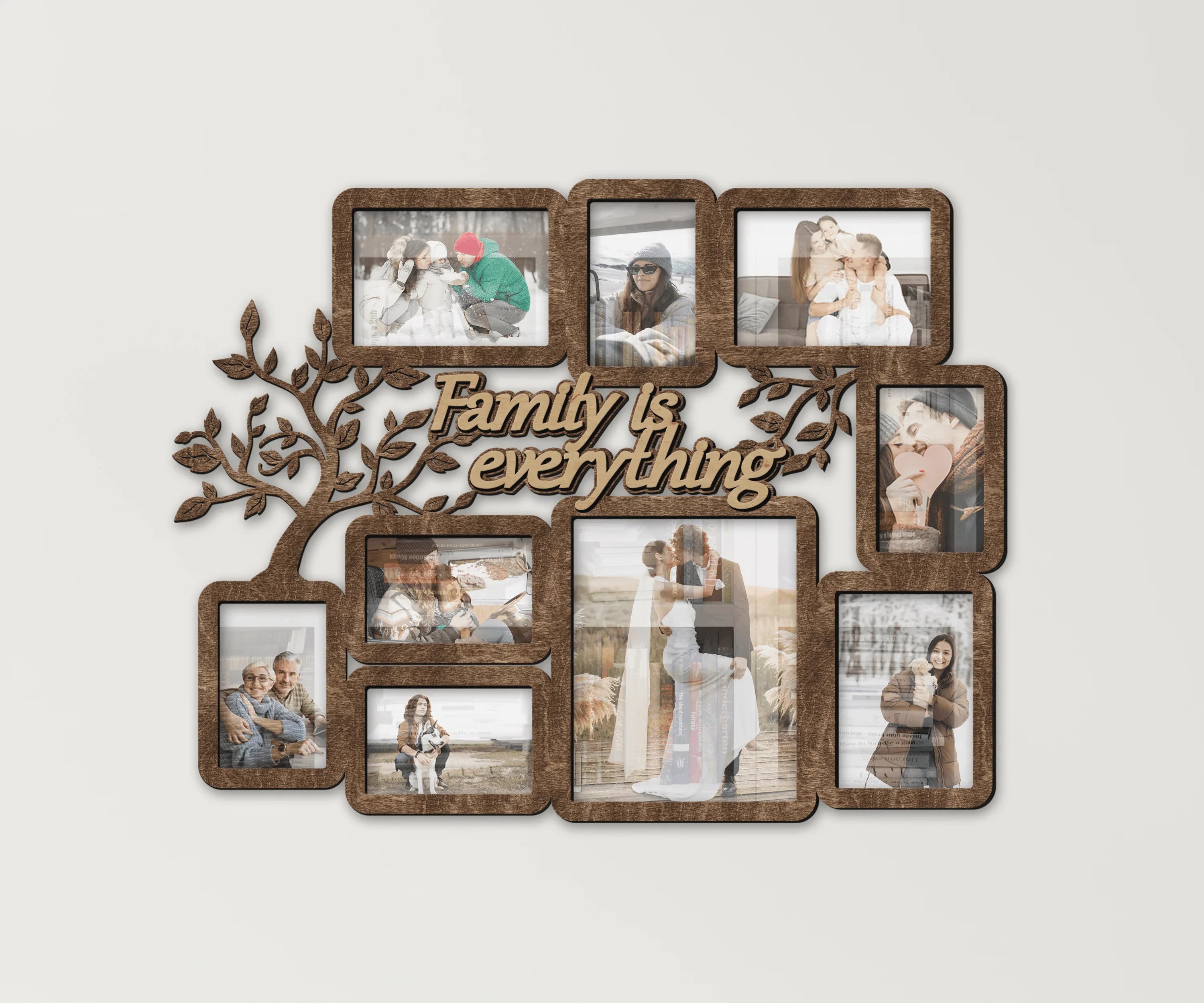 Family Collage Picture Frame | Custom Photo Frames - The Frame Depot