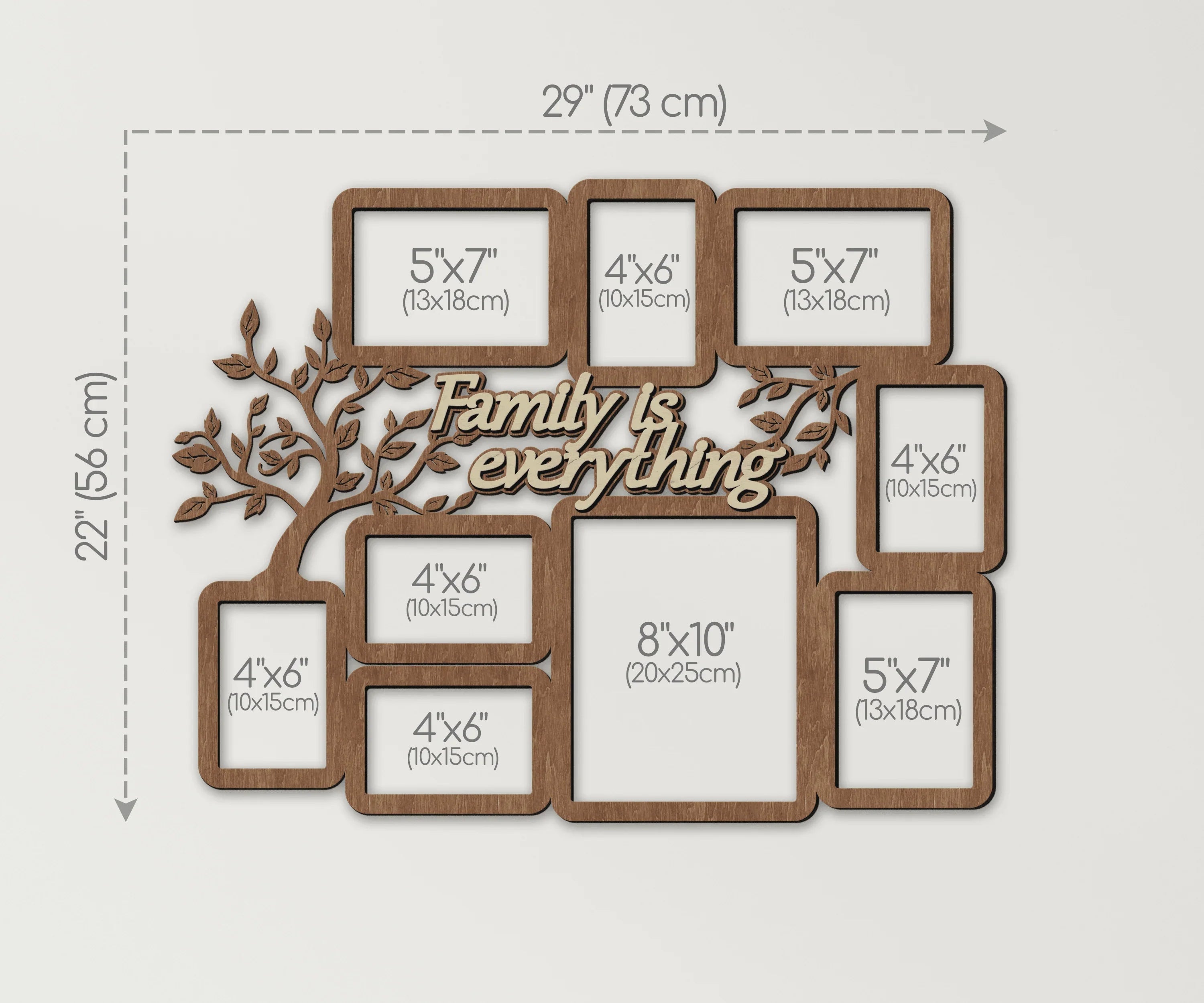 Family Collage Picture Frame | Custom Photo Frames - The Frame Depot