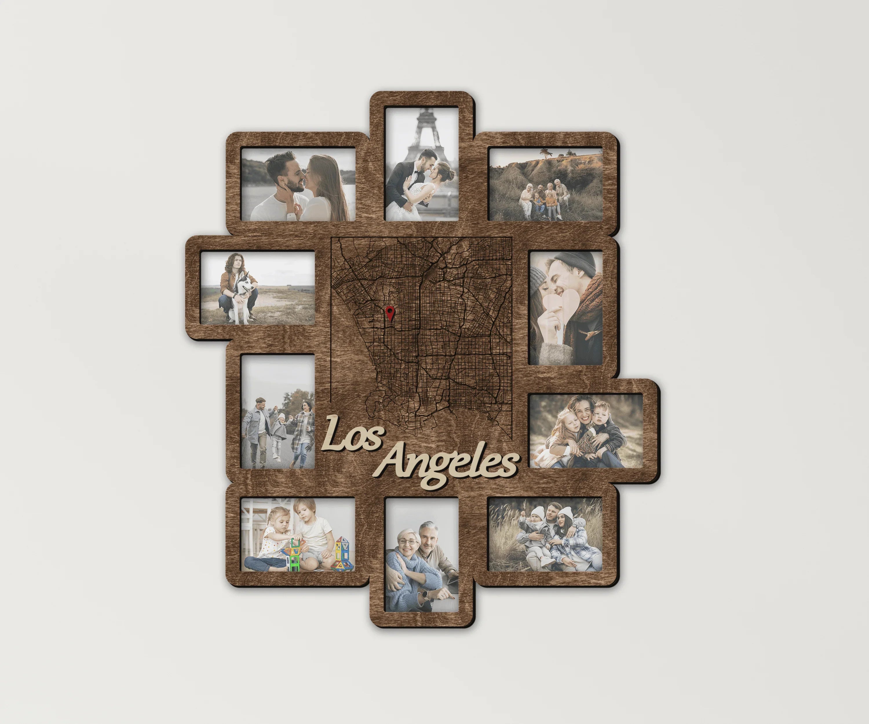 City Map Photo Collage | Custom City Picture Frames - The Frame Depot