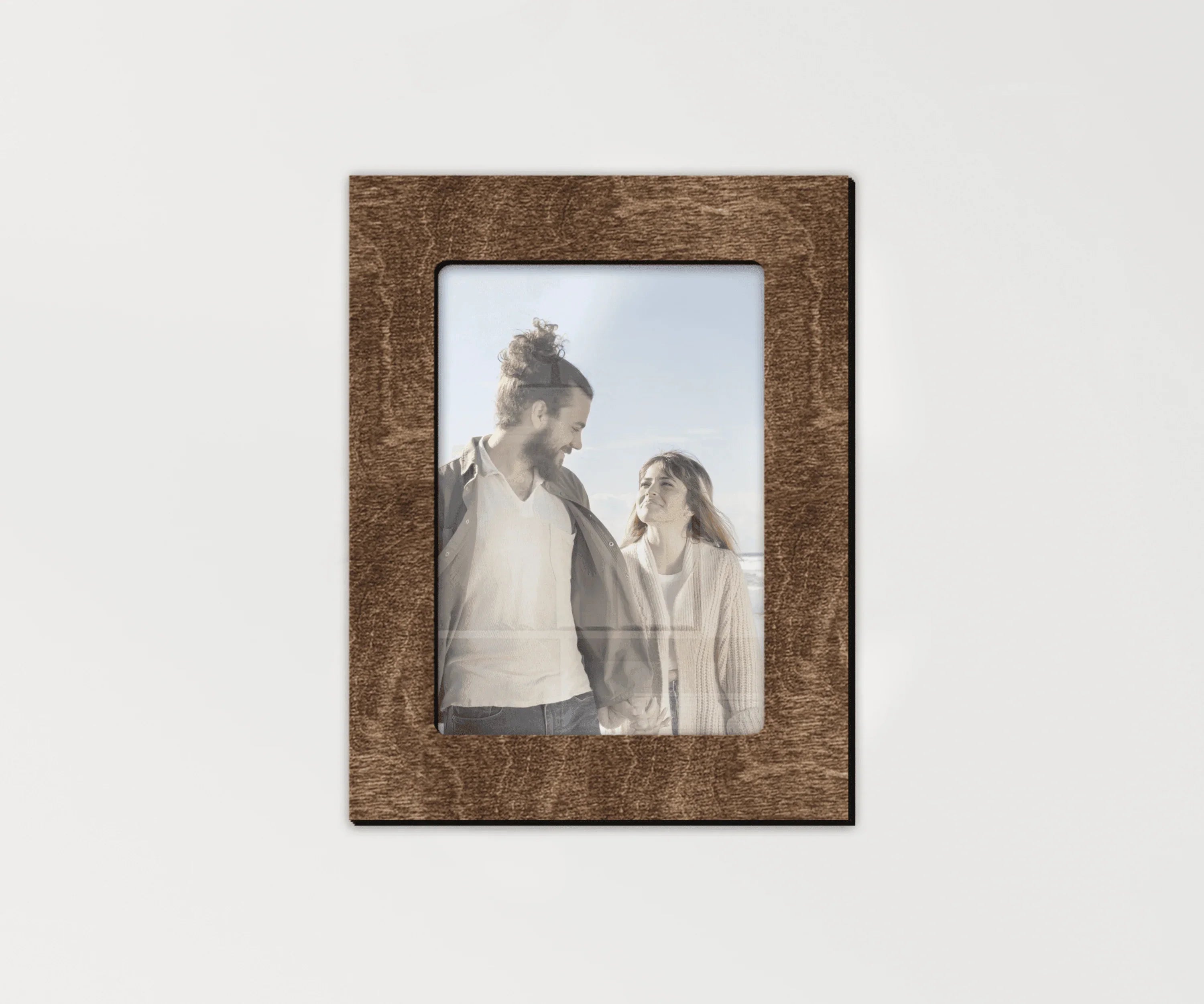Custom Photo Frame with Square Edges | Wooden Picture Frames - The Frame Depot