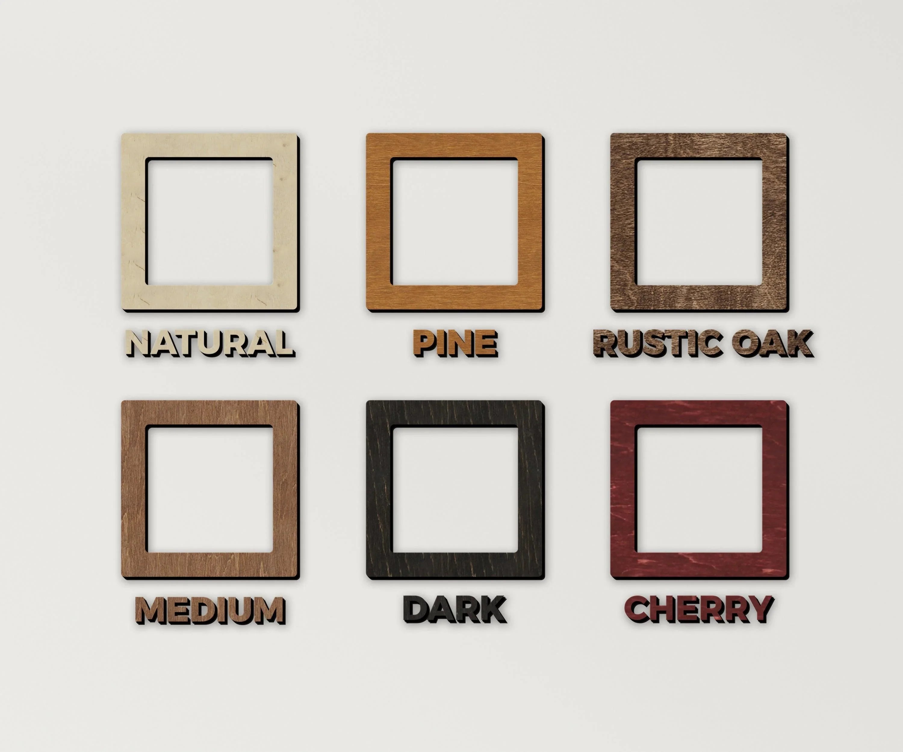 Picture frame for Wooden Kids growth Ruler | 4x4 Photo frames for Children's height chart - The Frame Depot