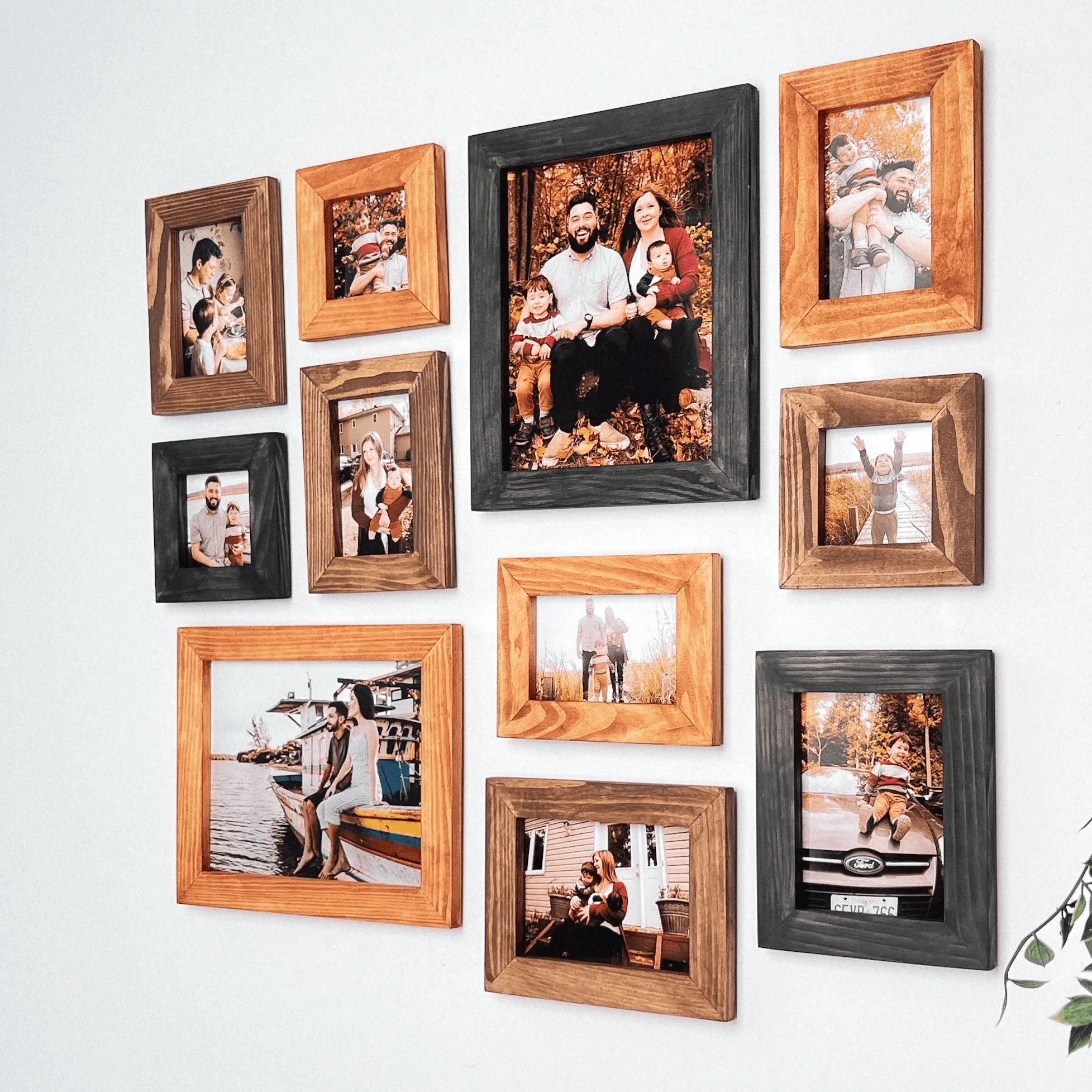 11 Pieces Picture Frame Set | Photo Frame Collage - The Frame Depot