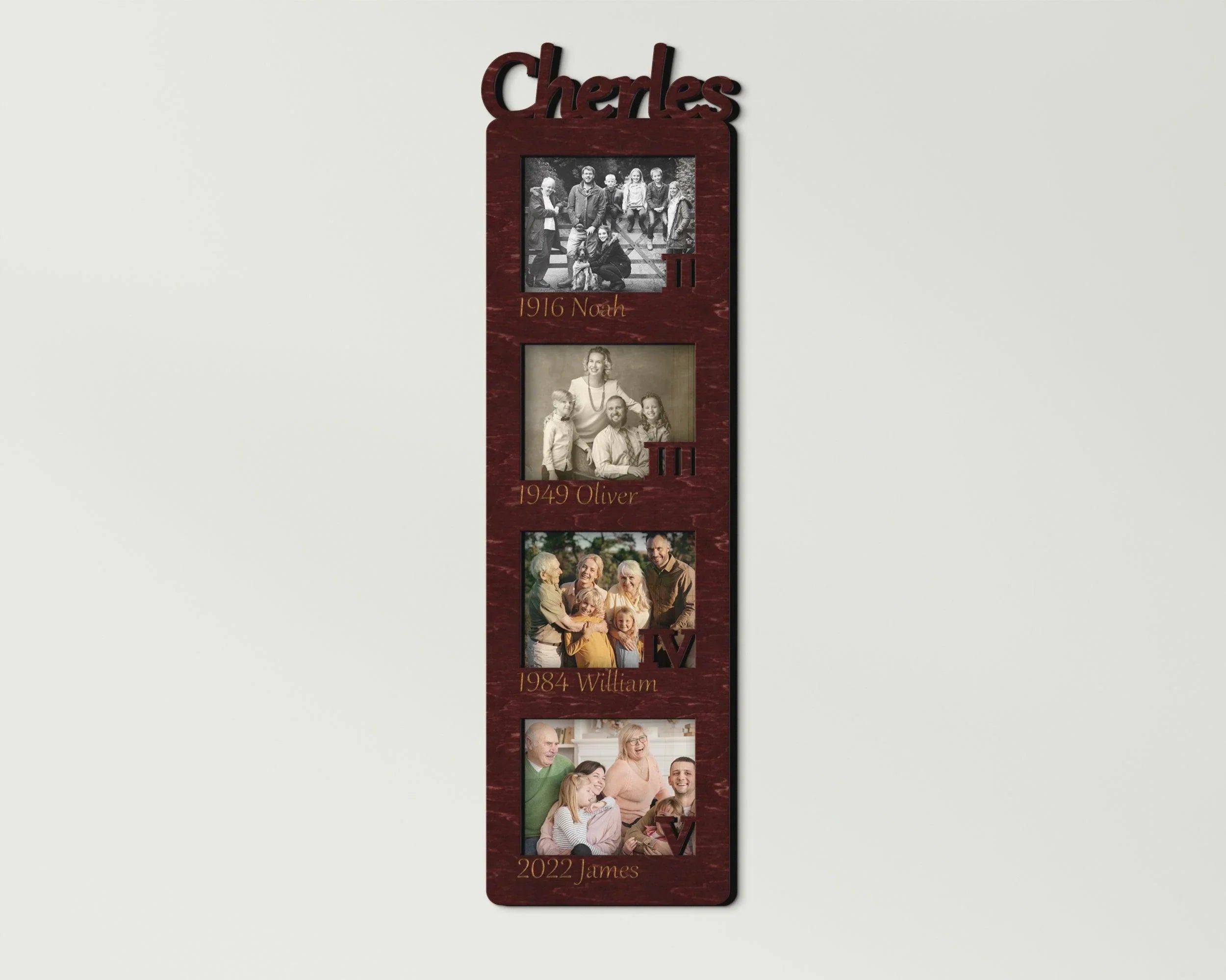 Family Generations as Picture Frame Collage - The Frame Depot