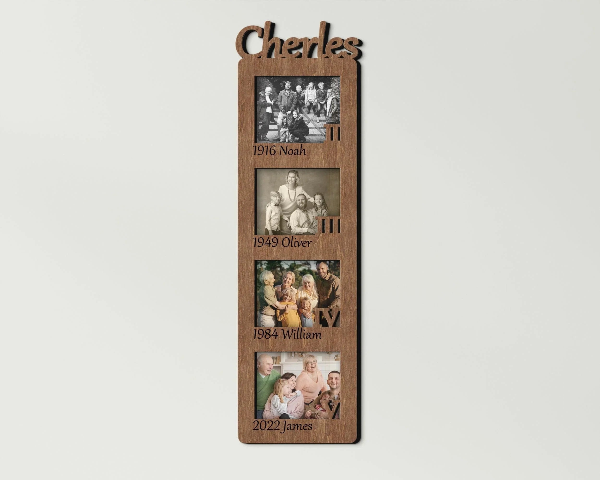 Family Generations as Picture Frame Collage - The Frame Depot