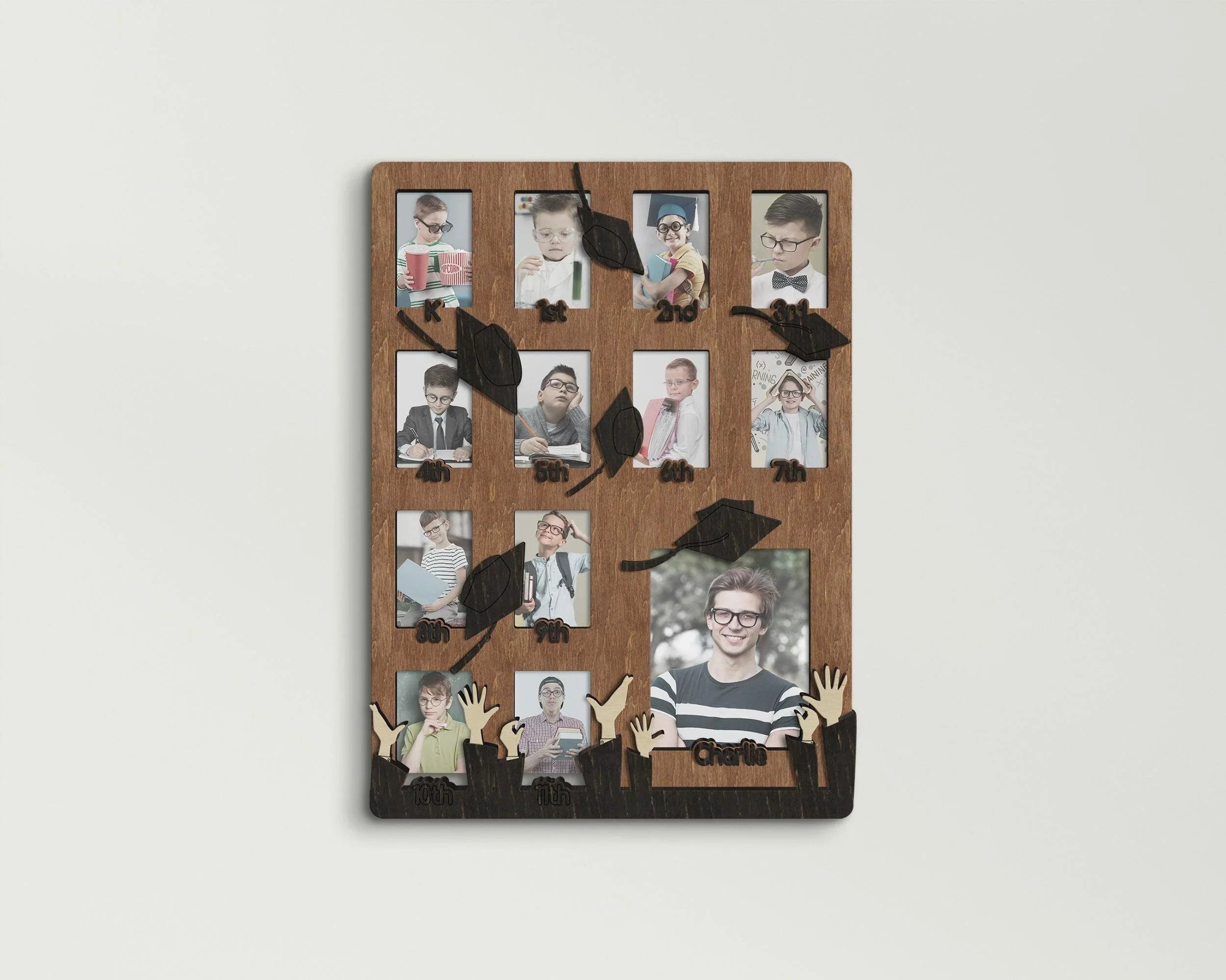 Graduation photo frame collage | Vertical display - The Frame Depot