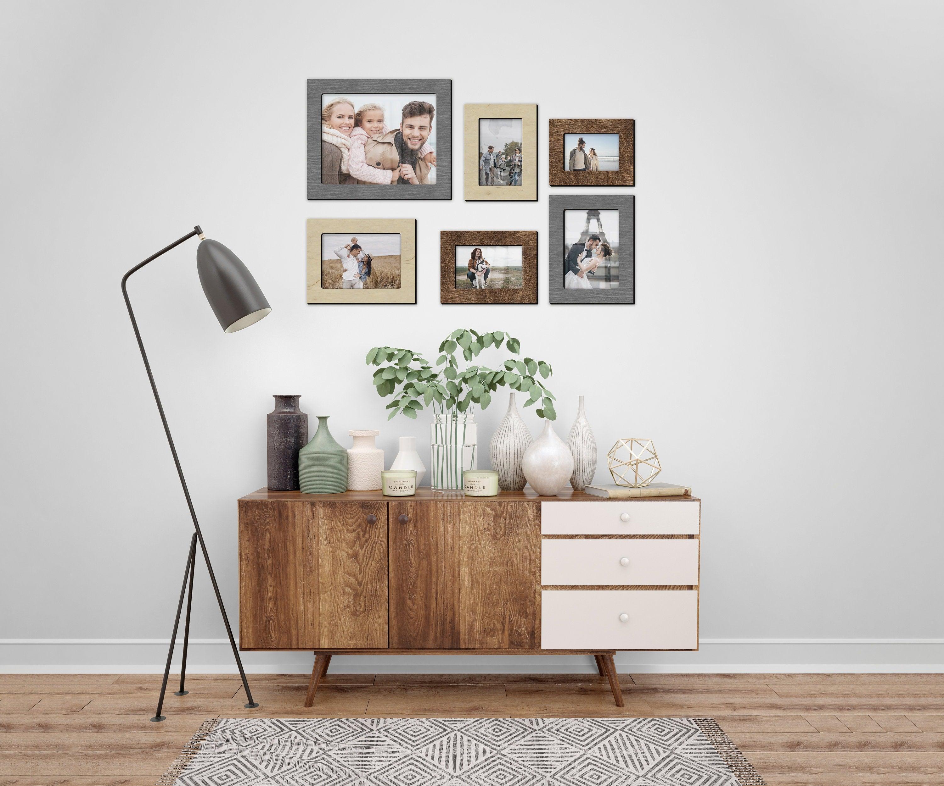 Custom Photo Frame with Square Edges | Wooden Picture Frames - The Frame Depot
