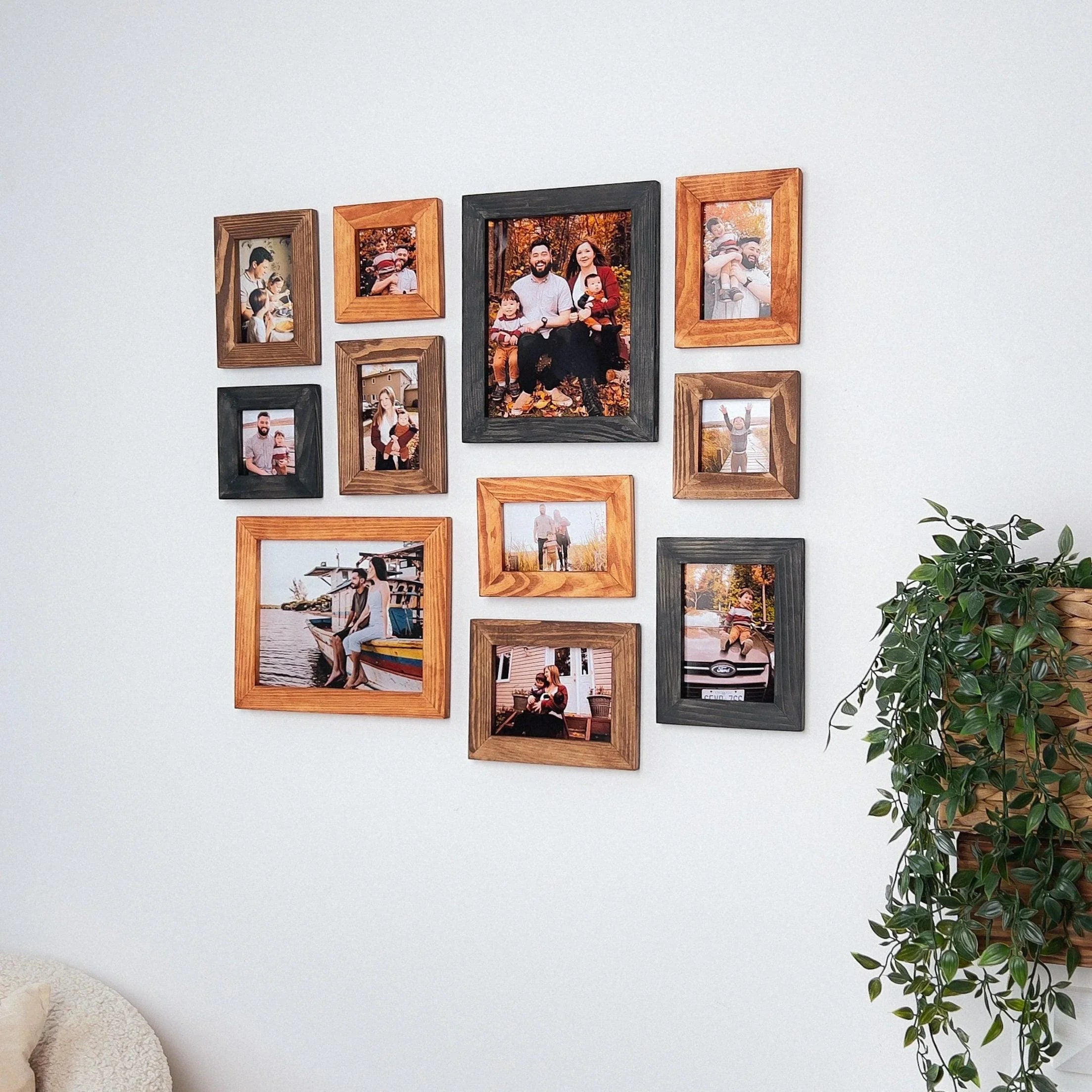 11 Pieces Picture Frame Set | Photo Frame Collage - The Frame Depot