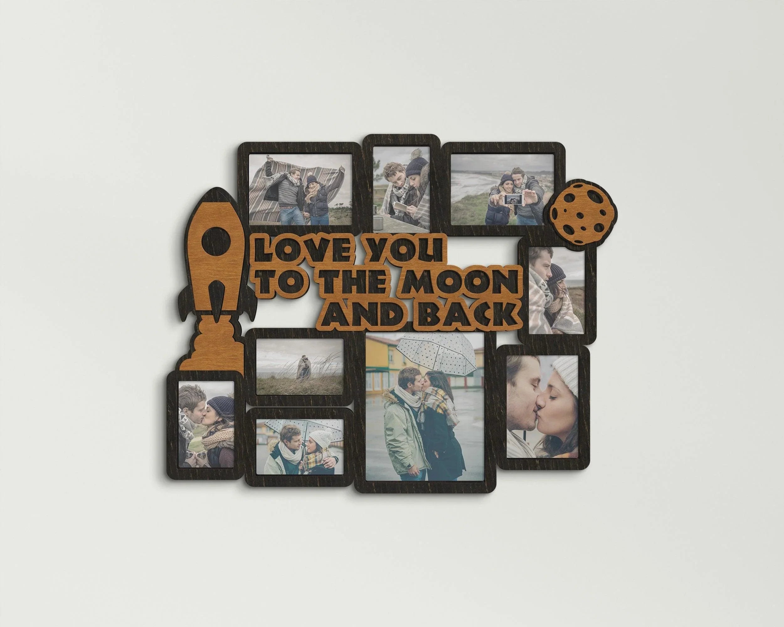 Love You to the Moon and Back | Custom Picture Frame Collage - The Frame Depot