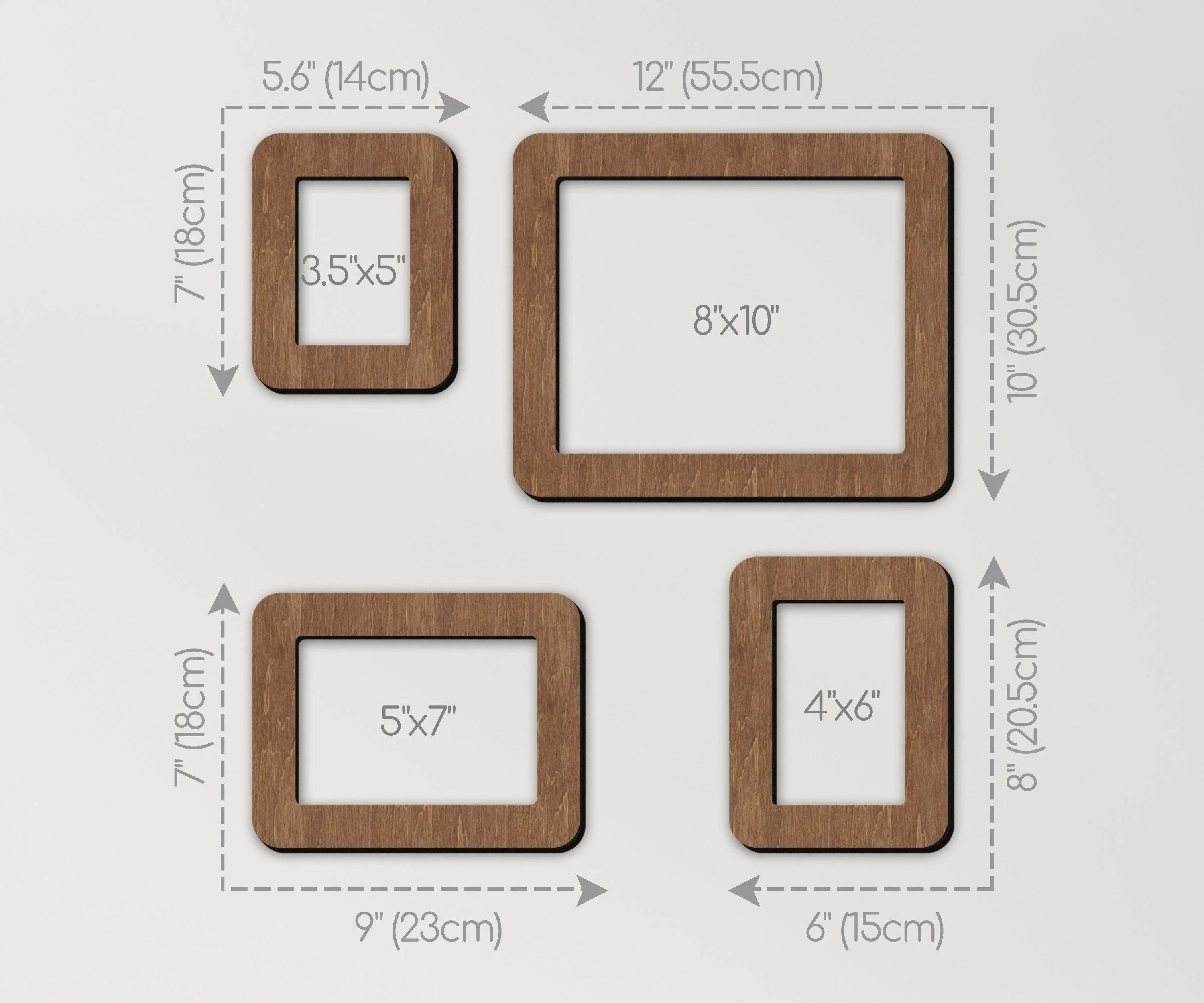 Custom Photo Frame with Rounded Edges | Wooden Picture Frames - The Frame Depot