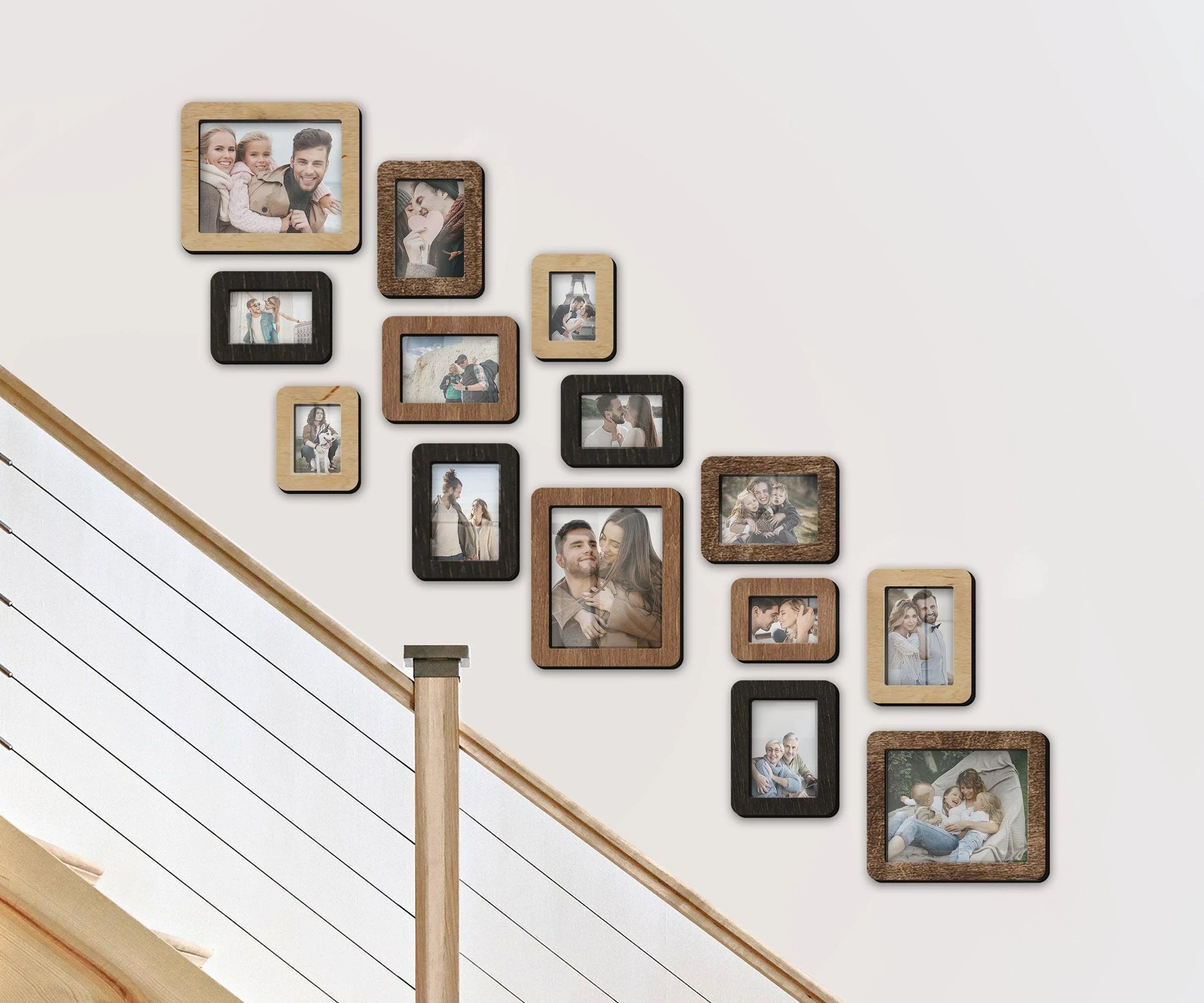Custom Photo Frame with Rounded Edges | Wooden Picture Frames - The Frame Depot
