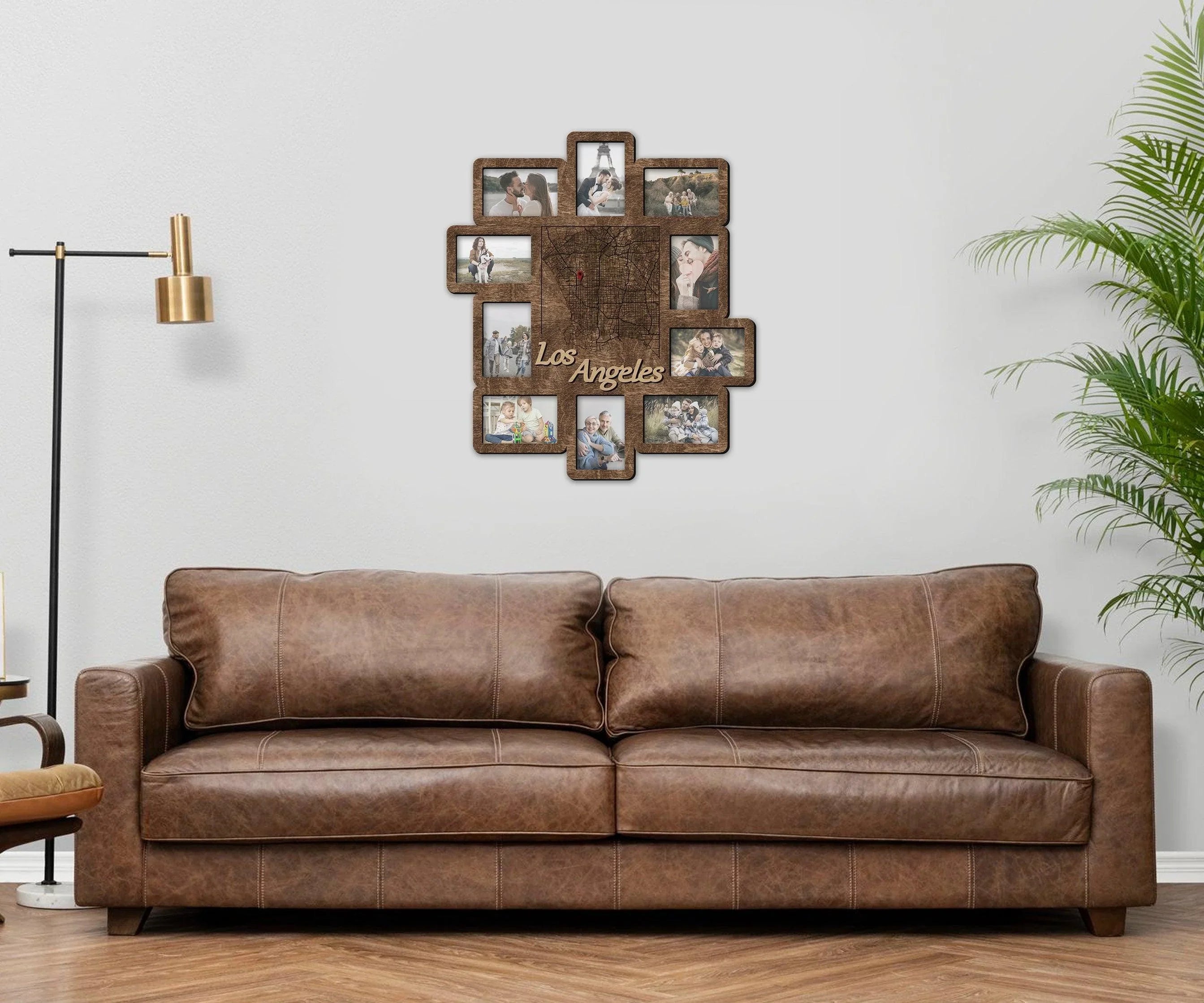 City Map Photo Collage | Custom City Picture Frames - The Frame Depot
