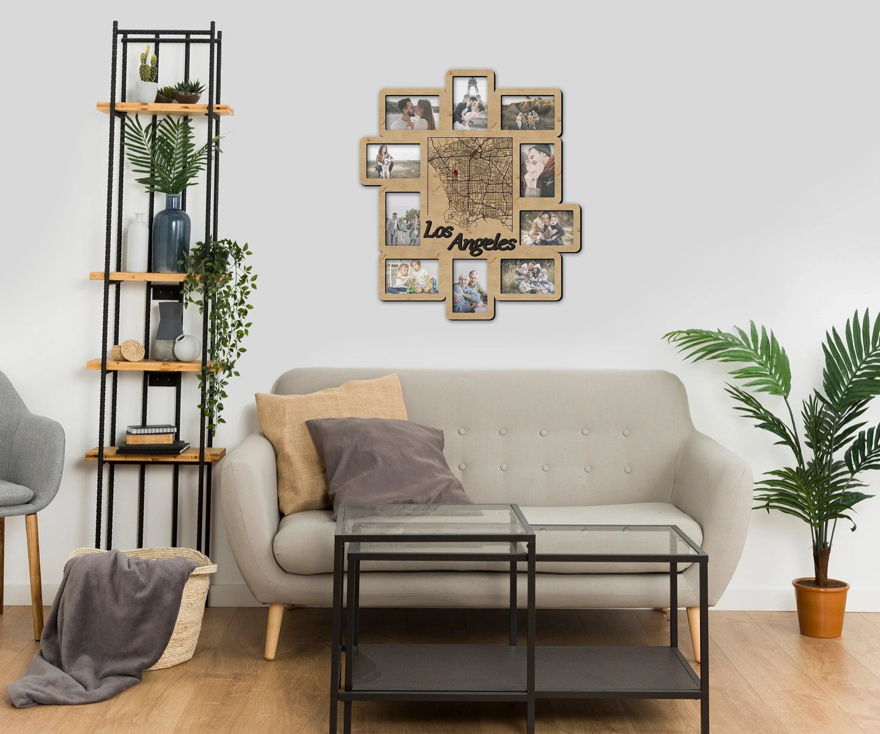 City Map Photo Collage | Custom City Picture Frames - The Frame Depot