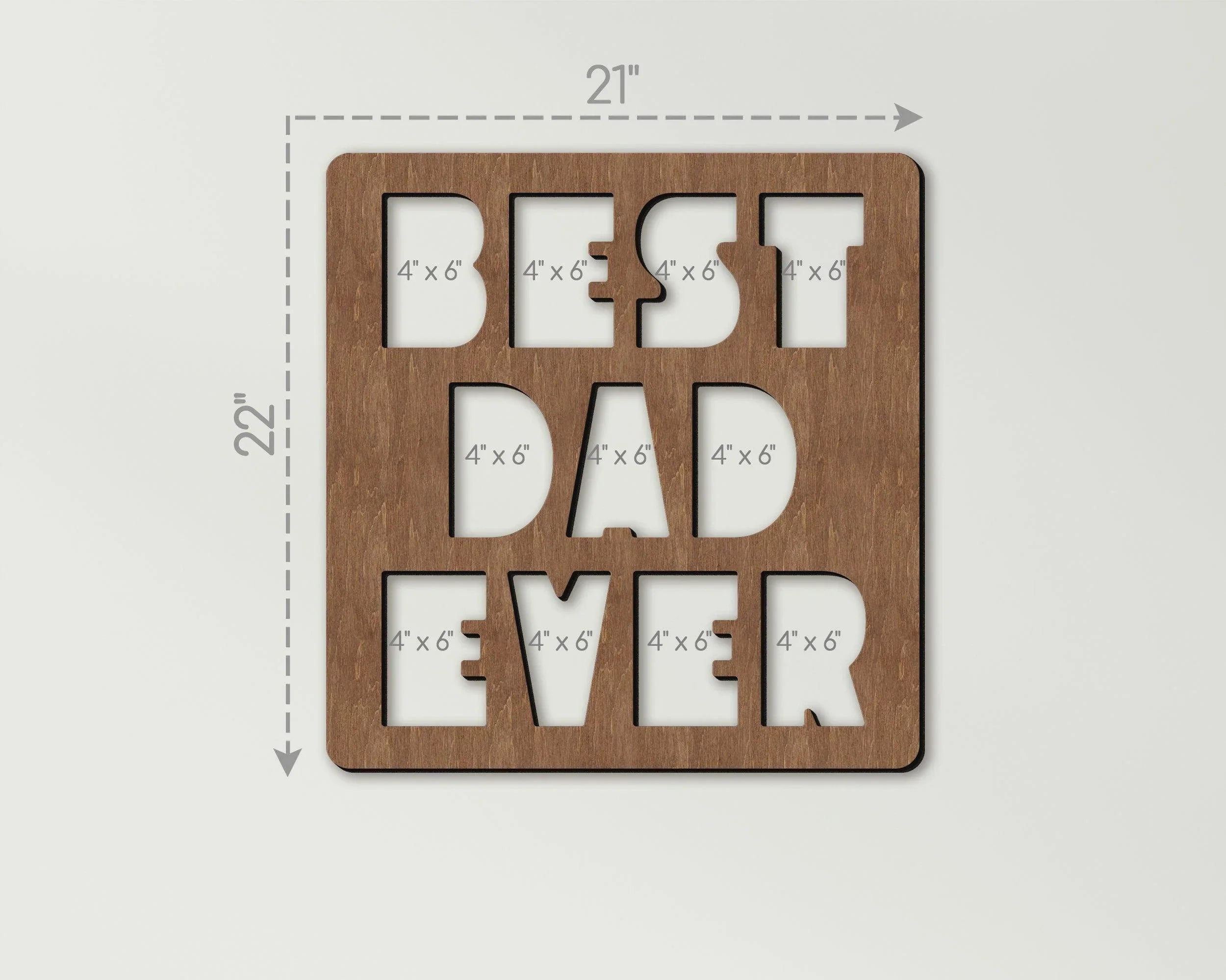 Best Dad Ever Picture Frame | Father's day gifts - The Frame Depot