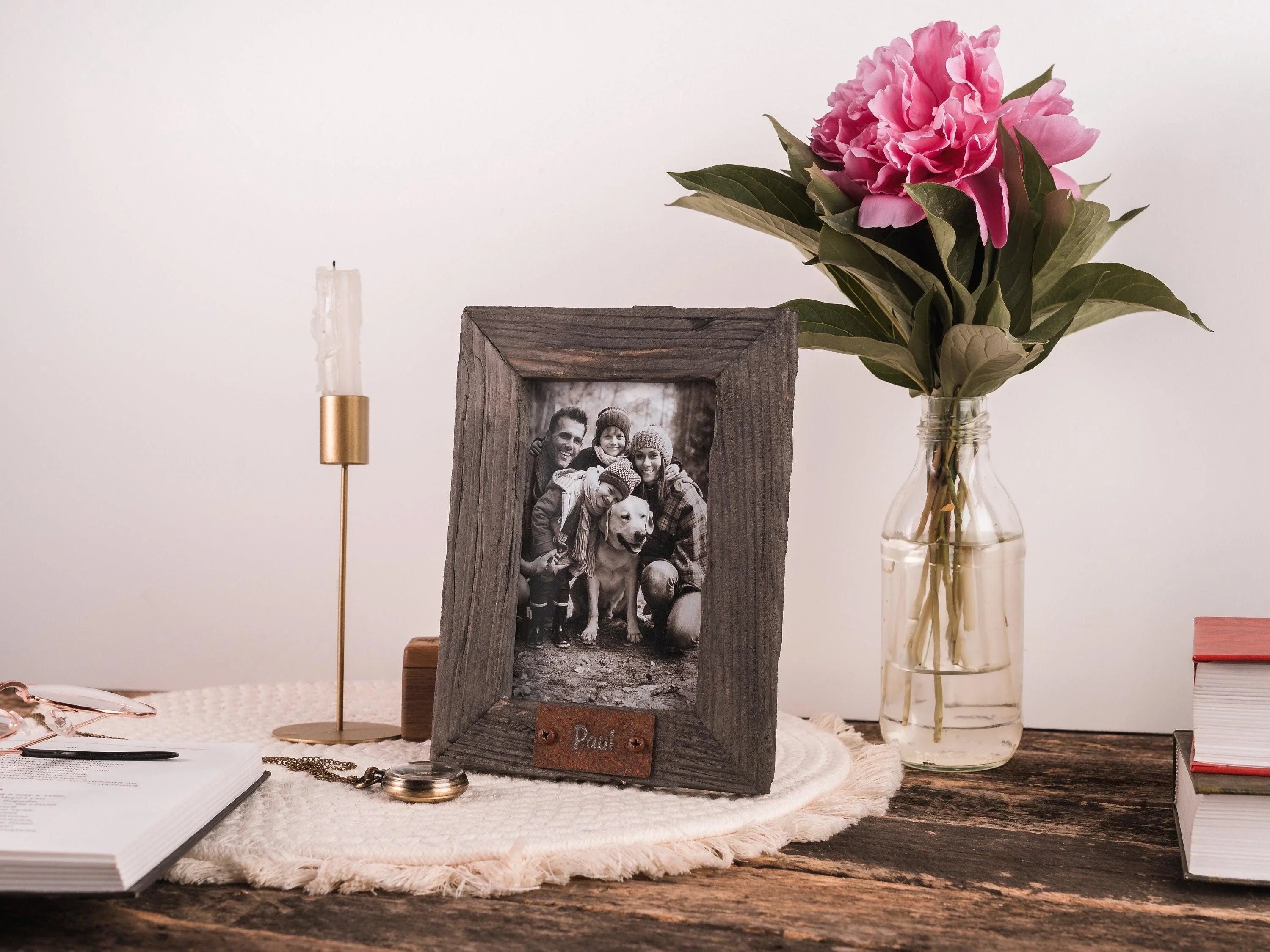 Rustic Barn Wood Picture Frame - The Frame Depot