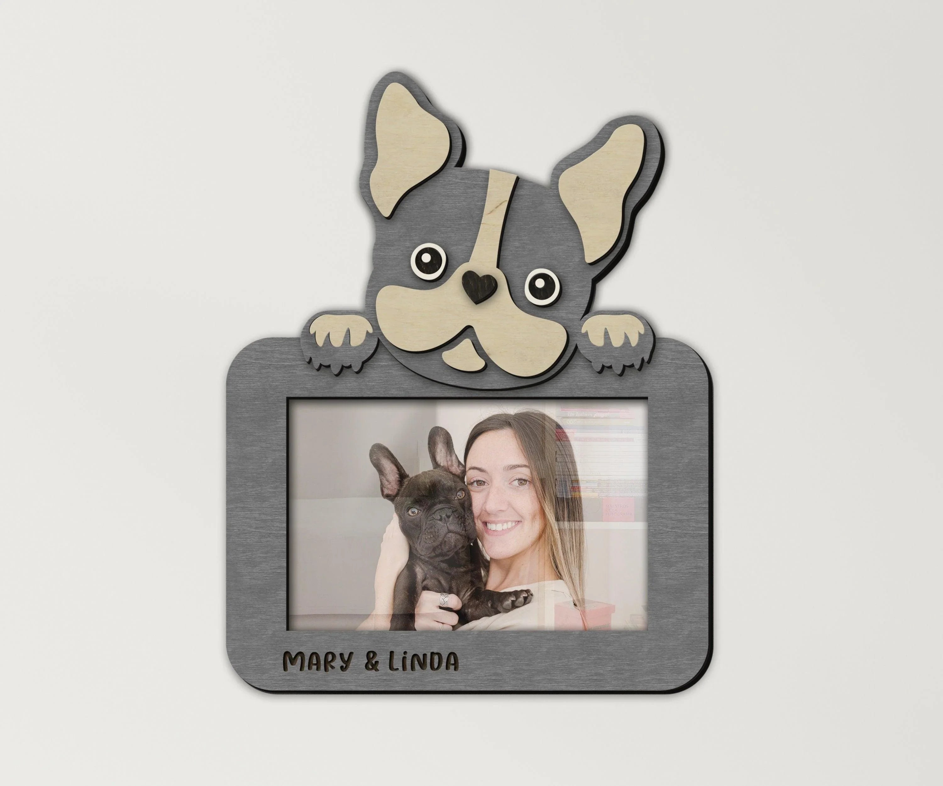 French Bulldog Frame | Personalized Dog Decor - The Frame Depot