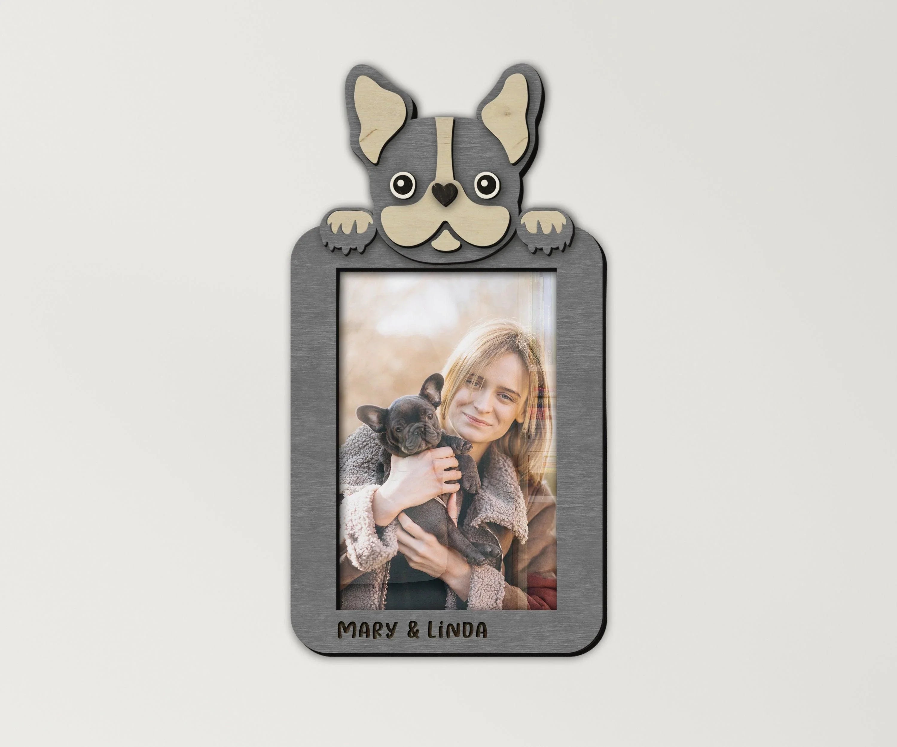 Custom French Bulldog Decor | Personalized Dog Picture Frame - The Frame Depot