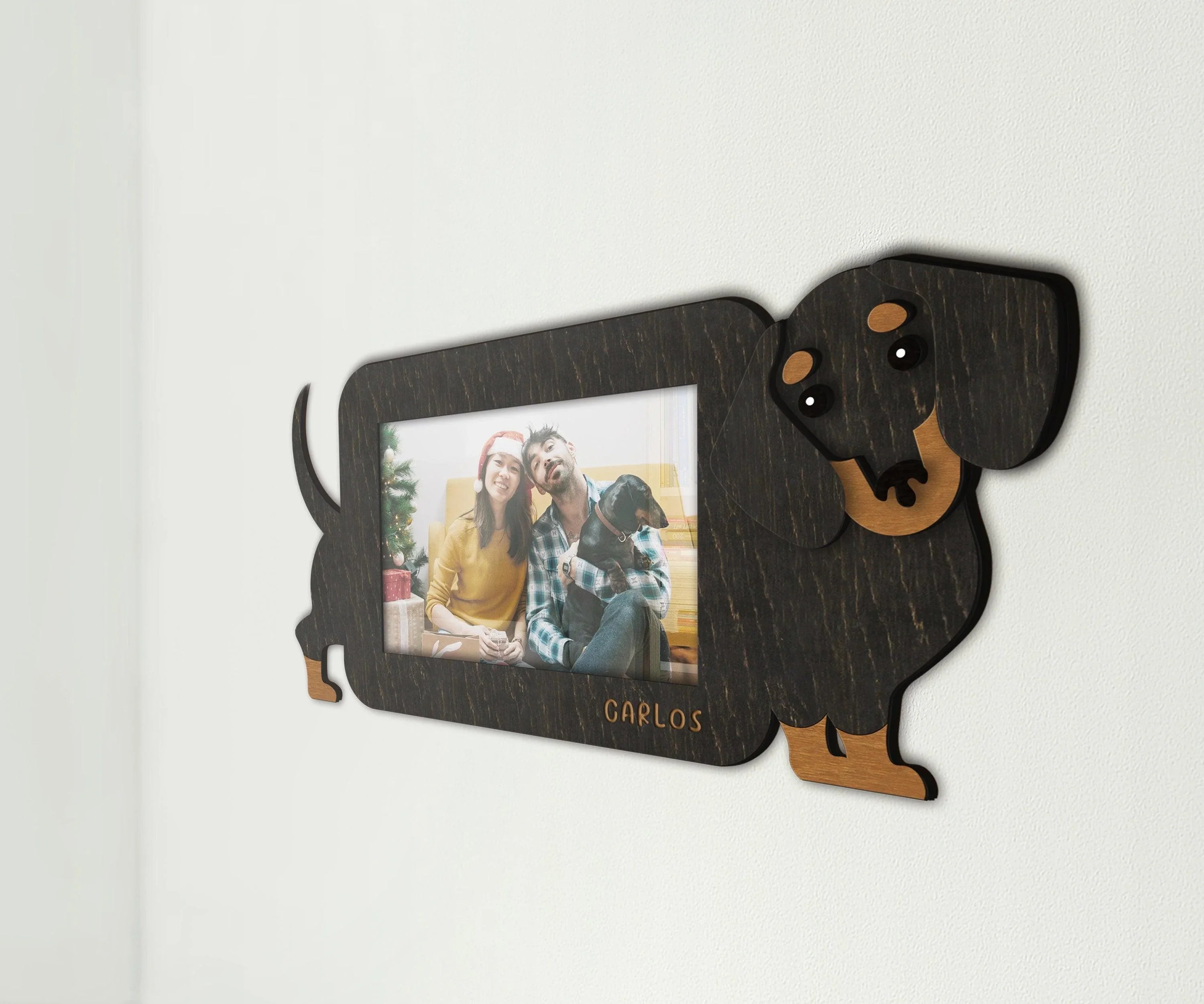 Personalized Dachshund Picture frame - Pet-themed Photo Decor - The Frame Depot