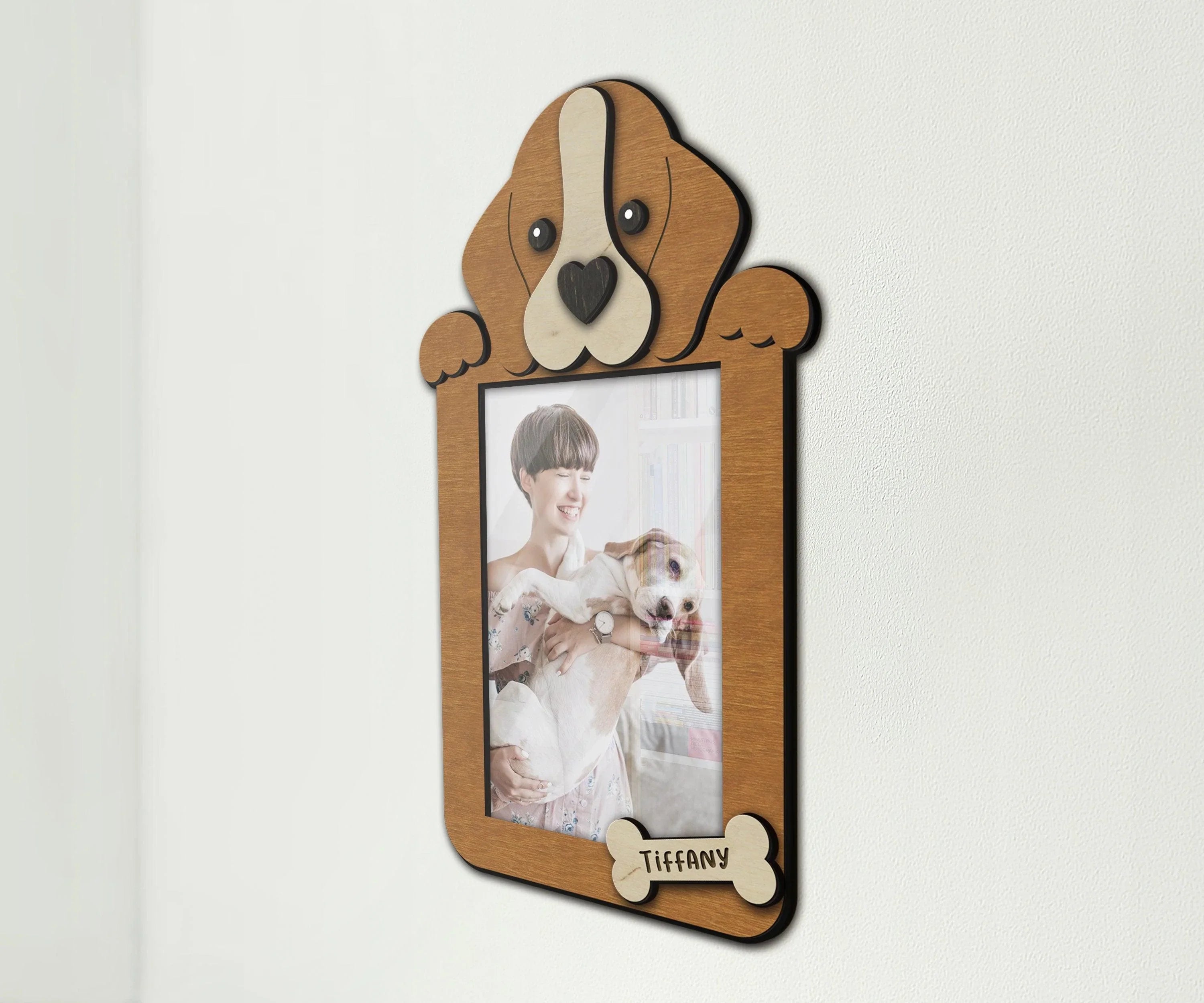 Custom Beagle Photo Frame | Pet Themed Picture Frame - The Frame Depot