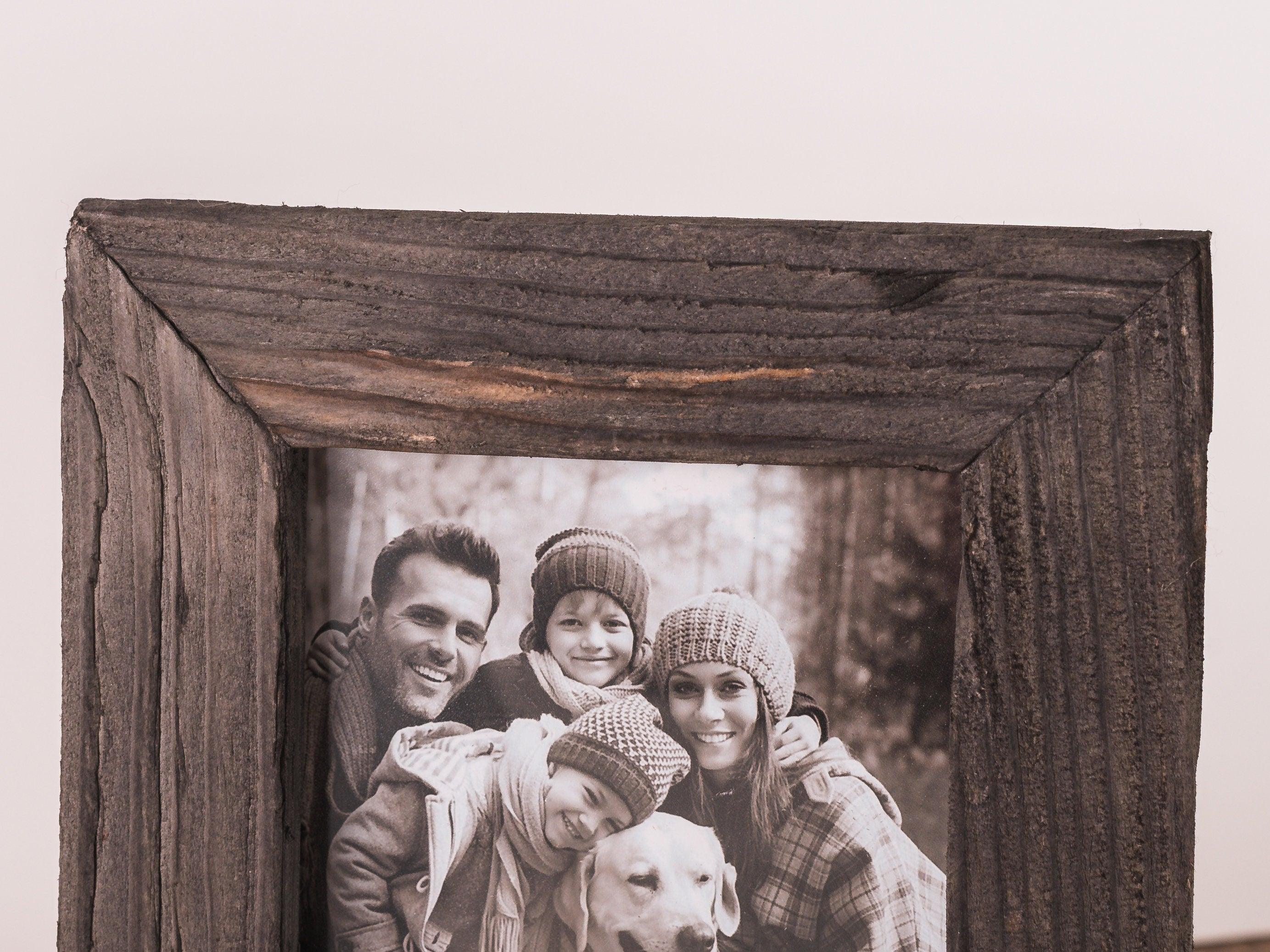 Rustic Barn Wood Picture Frame - The Frame Depot