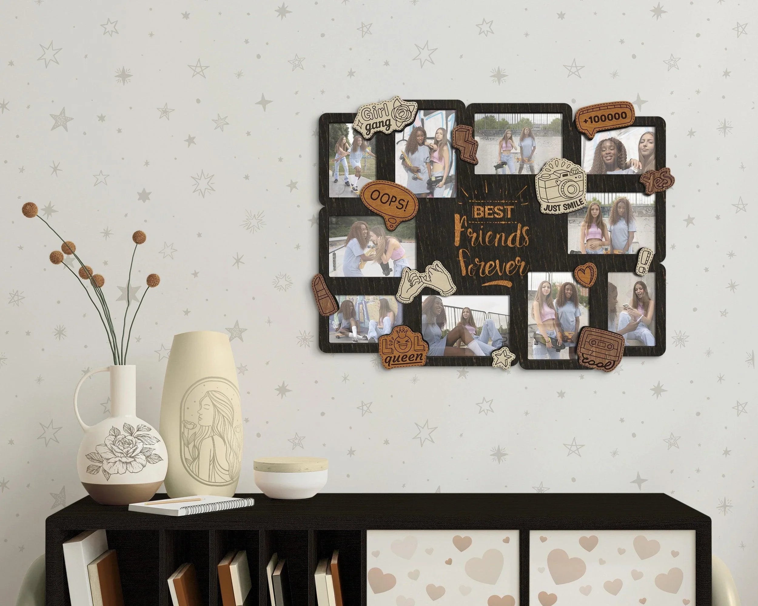 Personalized Friendship Picture Frame Collage - The Frame Depot
