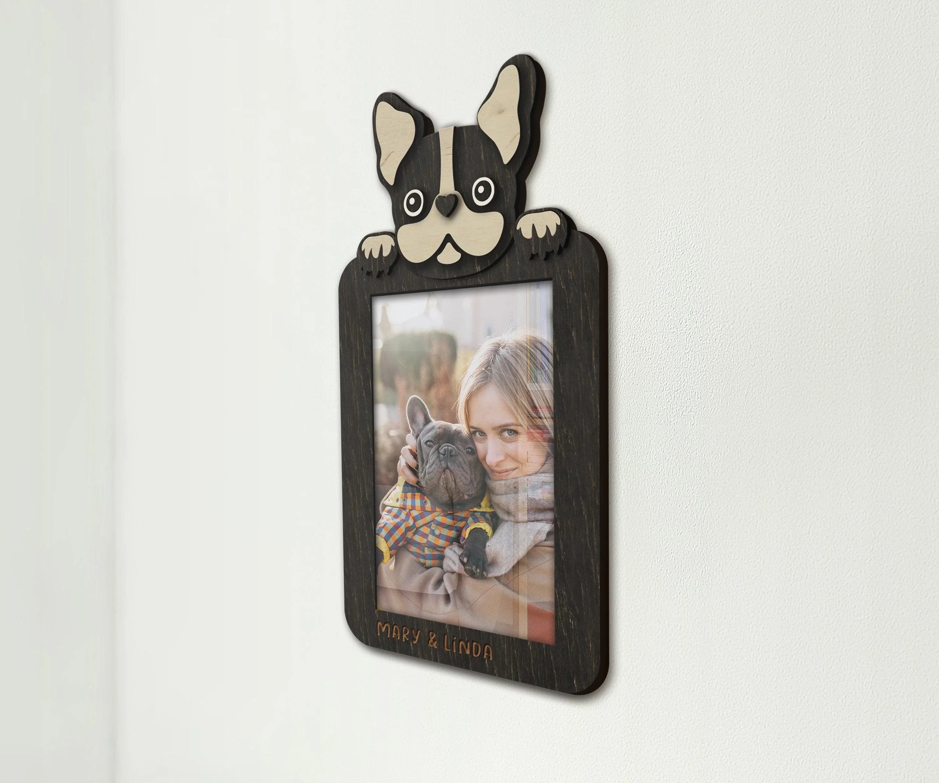 Custom French Bulldog Decor | Personalized Dog Picture Frame - The Frame Depot
