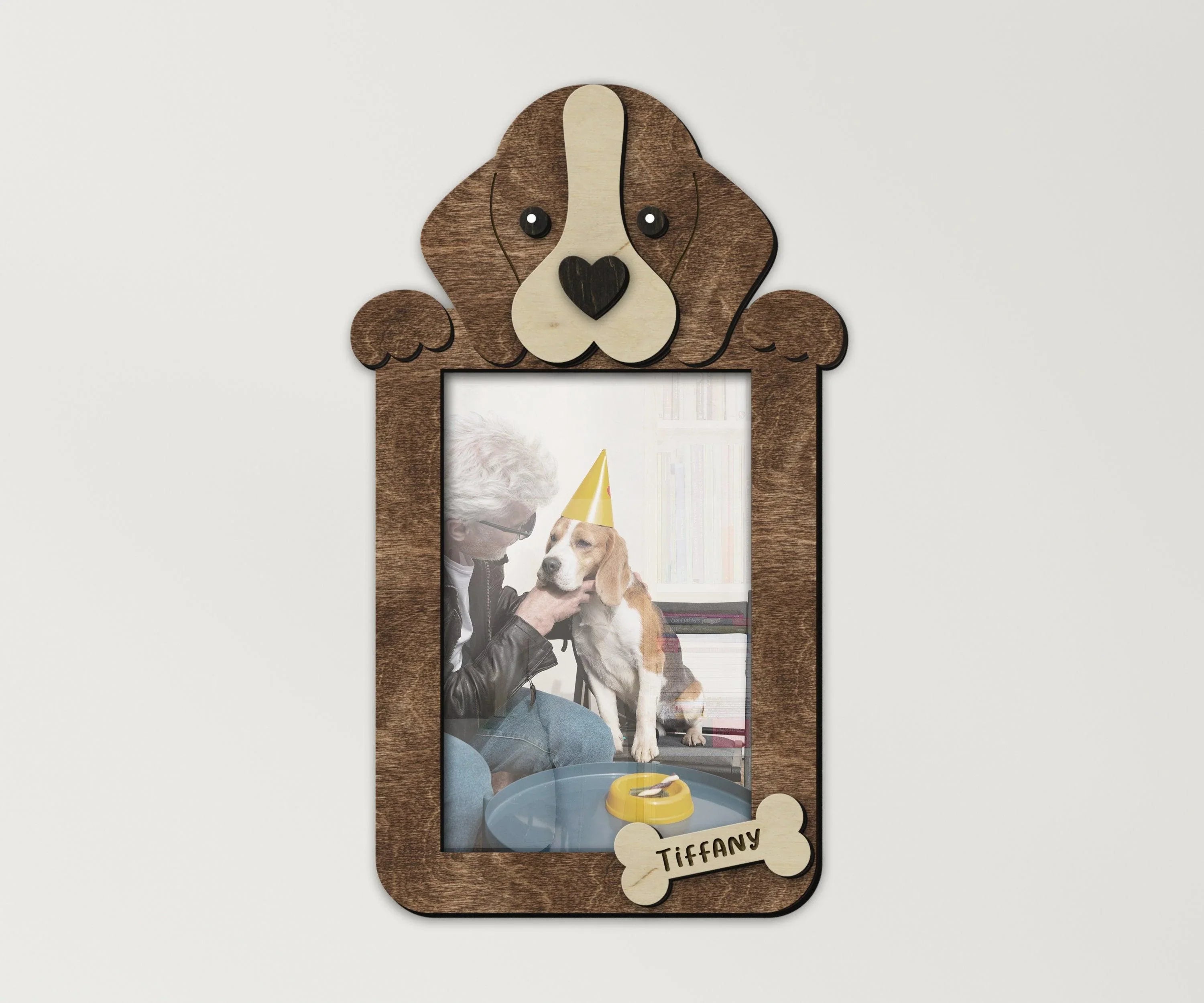 Custom Beagle Photo Frame | Pet Themed Picture Frame - The Frame Depot