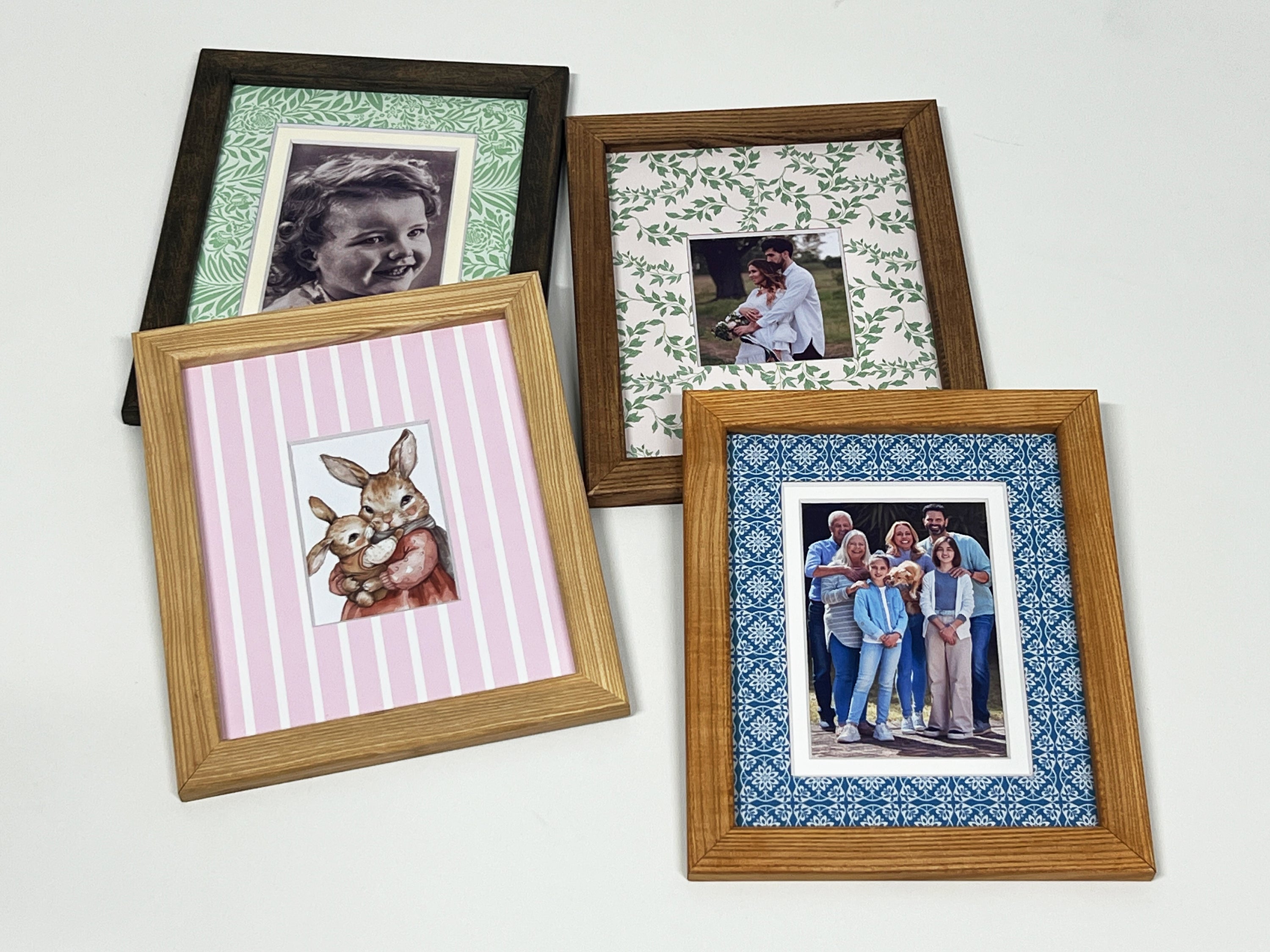 Vintage Photo Frame Mat Board – Custom Sizing, Single or Double Matting