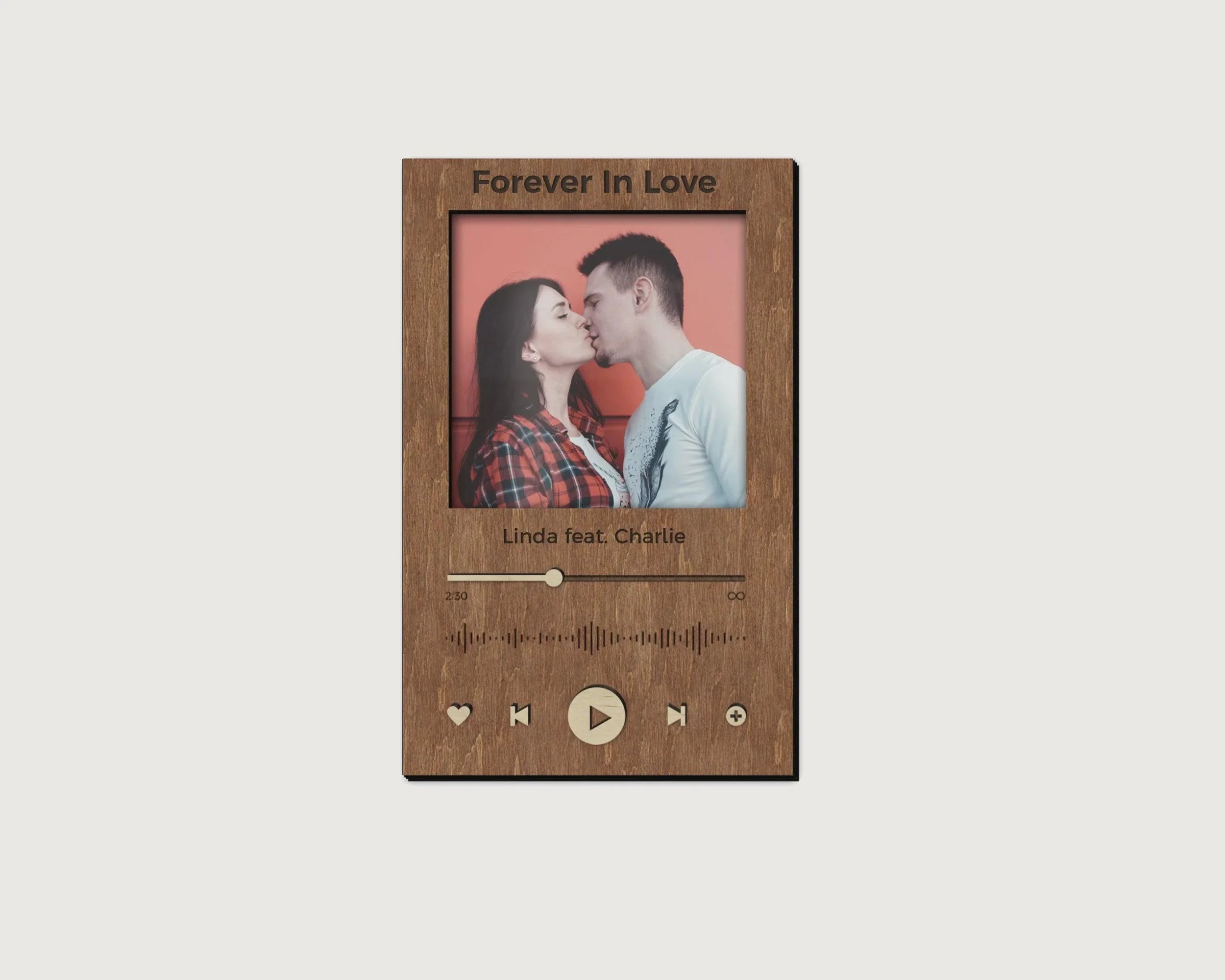 Music Plaque | Picture Frame | Couples Gift - The Frame Depot