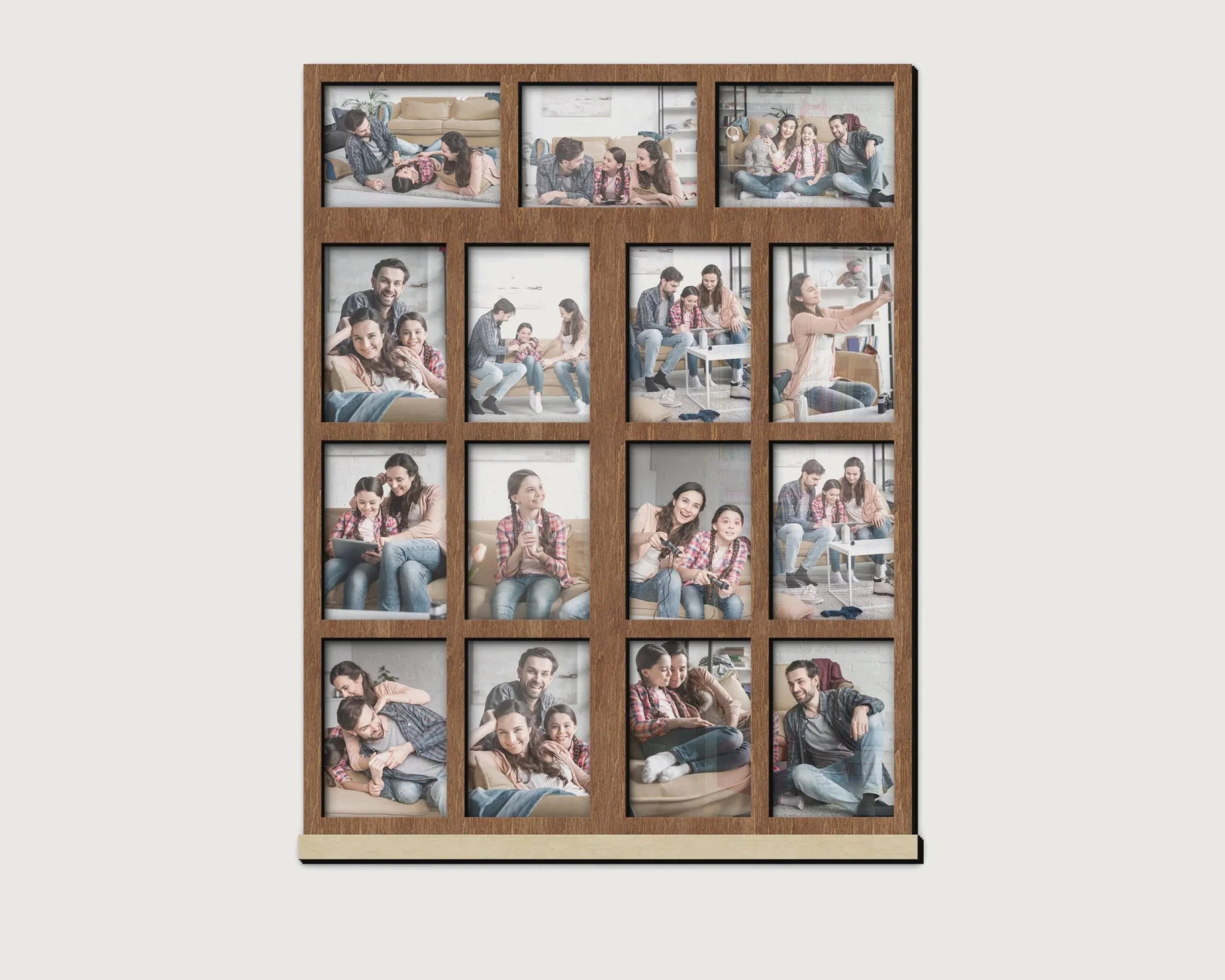 Rustic Window Frame Collage | Picture Frames - The Frame Depot