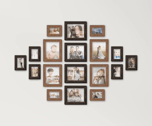 Wooden Photo Frame Set | Gallery - The Frame Depot