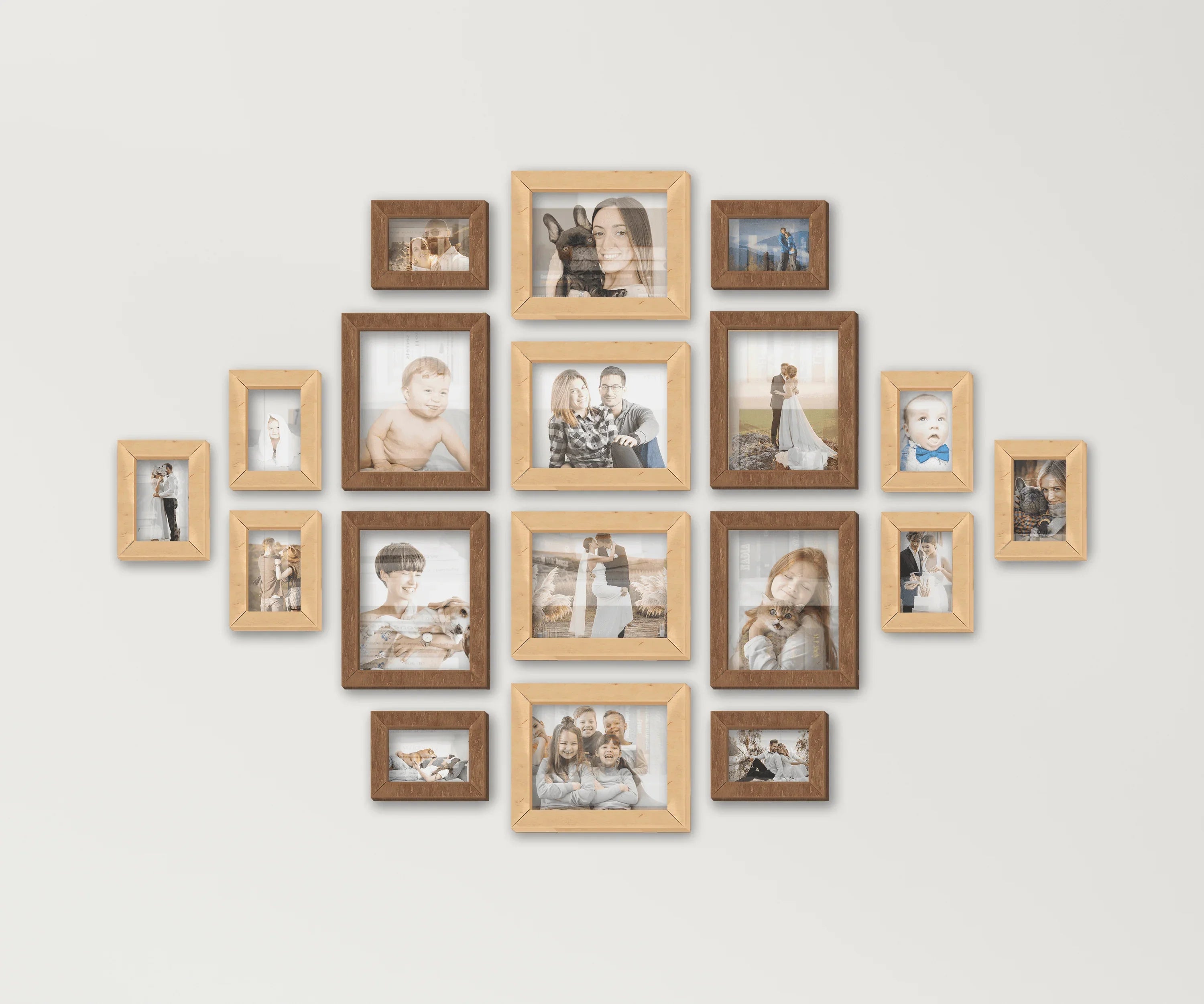 Wooden Photo Frame Set | Picture Wall Gallery - The Frame Depot