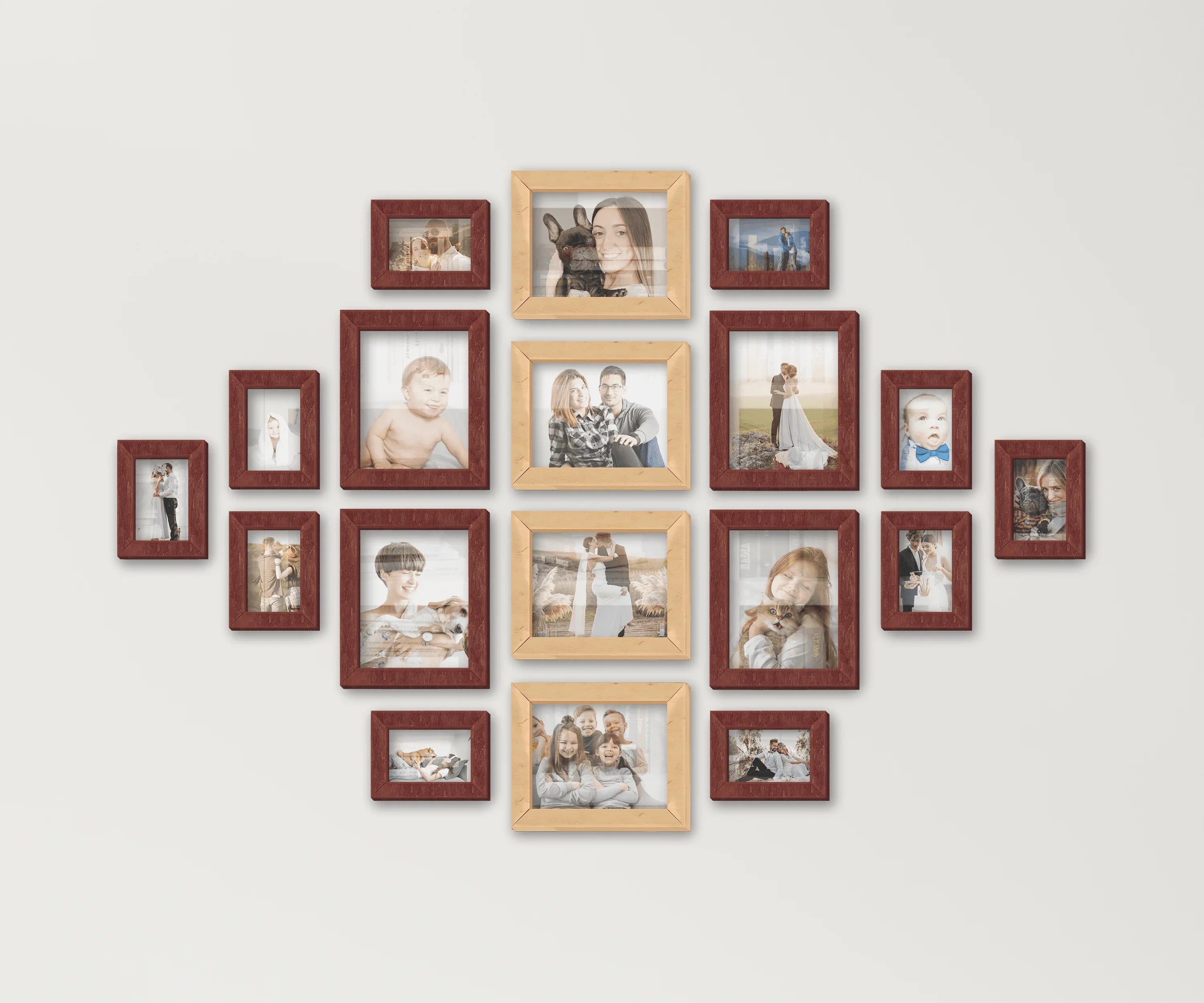 Wooden Photo Frame Set | Picture Wall Gallery - The Frame Depot
