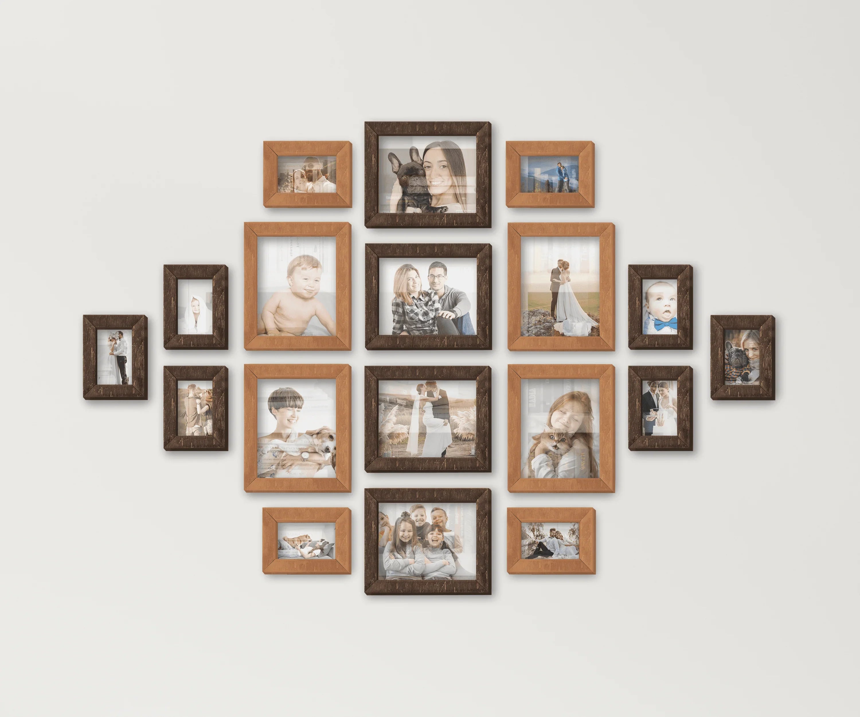 Wooden Photo Frame Set | Picture Wall Gallery - The Frame Depot