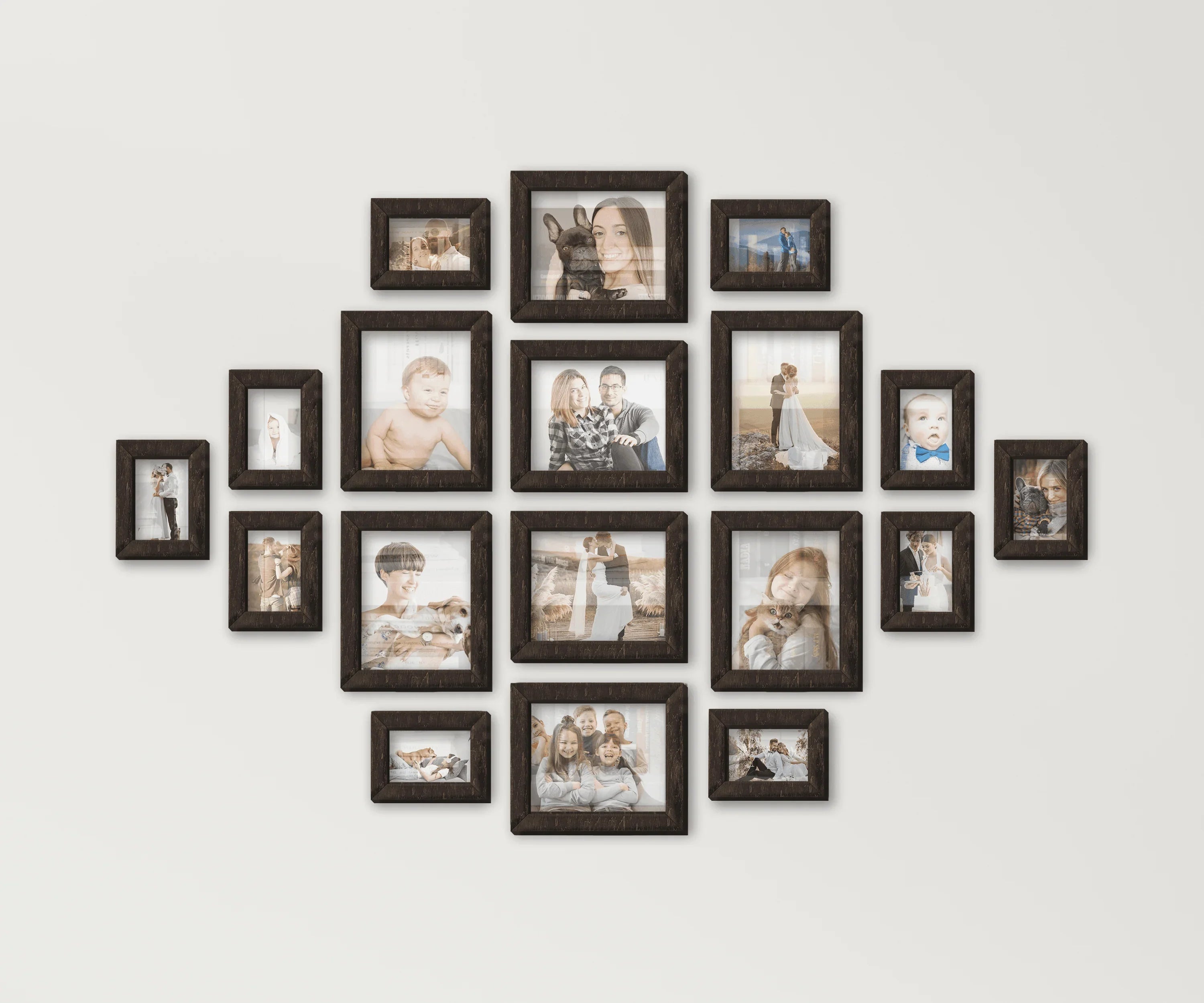 Wooden Photo Frame Set | Picture Wall Gallery - The Frame Depot