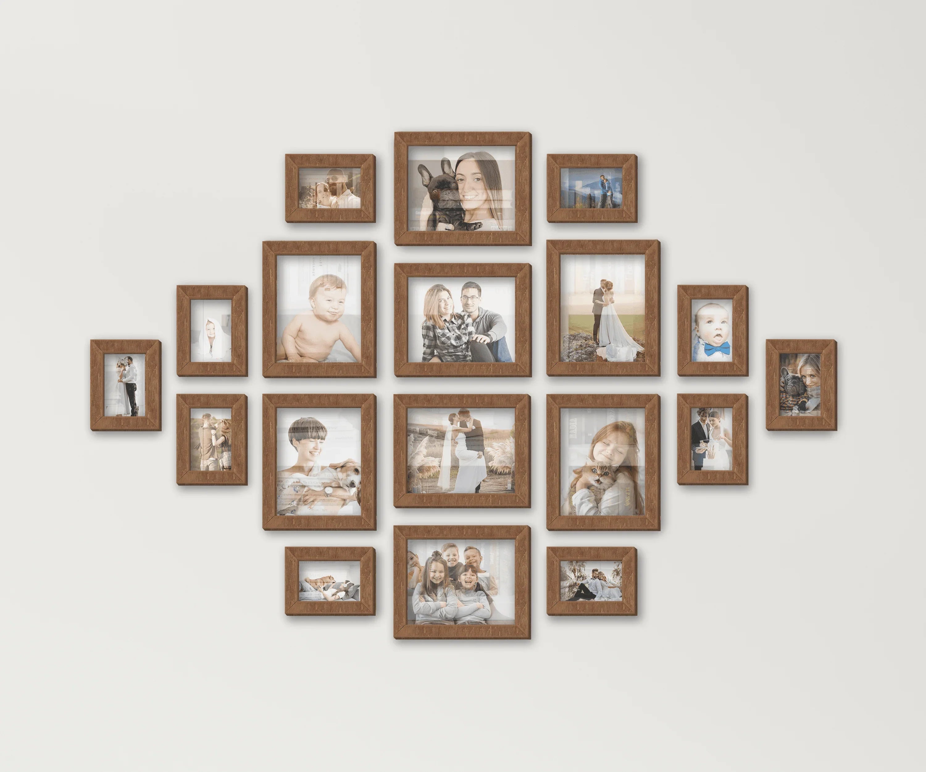 Wooden Photo Frame Set | Picture Wall Gallery - The Frame Depot